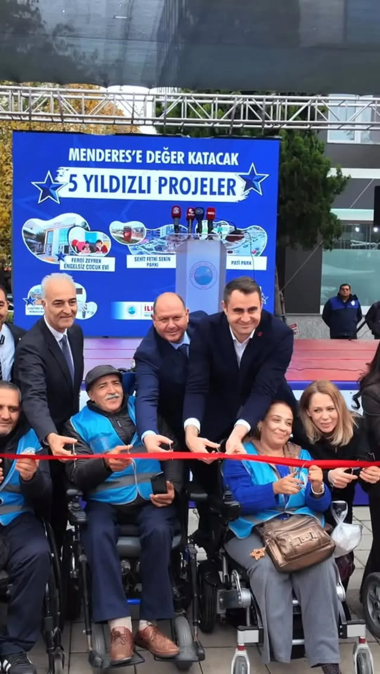 Menderes Belediyesi'nden 5 Yıldızlı Projelerin Toplu Açılışı Menderes Belediyesi'nden 5 Yıldızlı Projelerin Toplu Açılışı