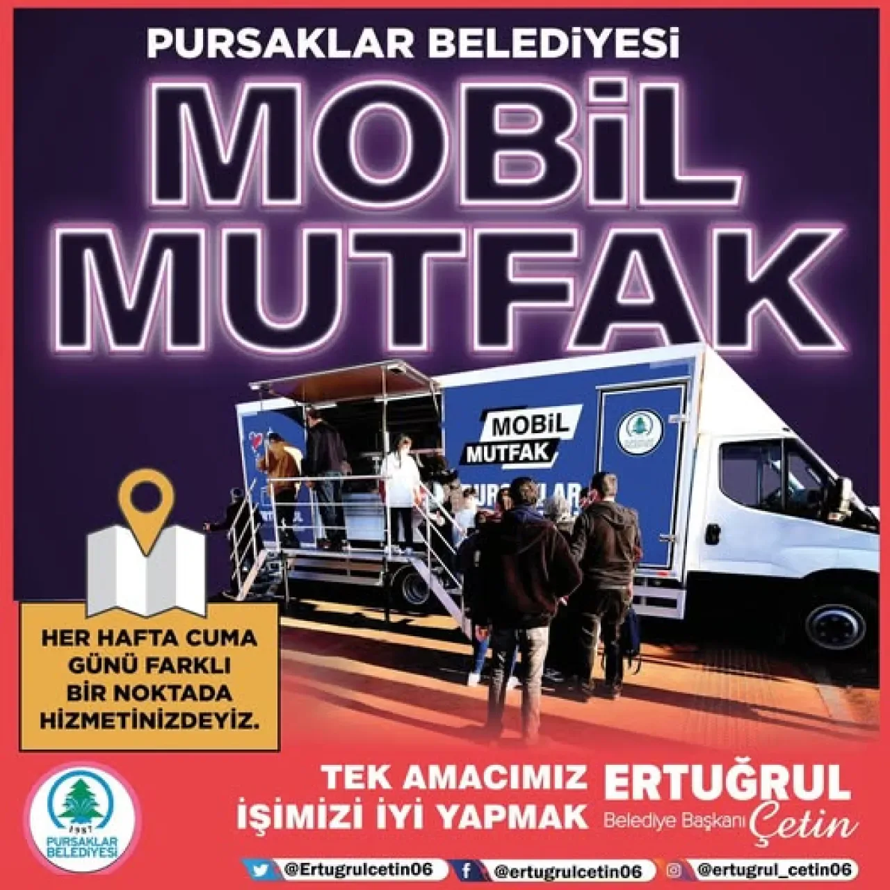 Pursaklar Belediyesi'nden Vatandaşlara Ücretsiz Çorba İkramı Pursaklar Belediyesi'nden Vatandaşlara Ücretsiz Çorba İkramı