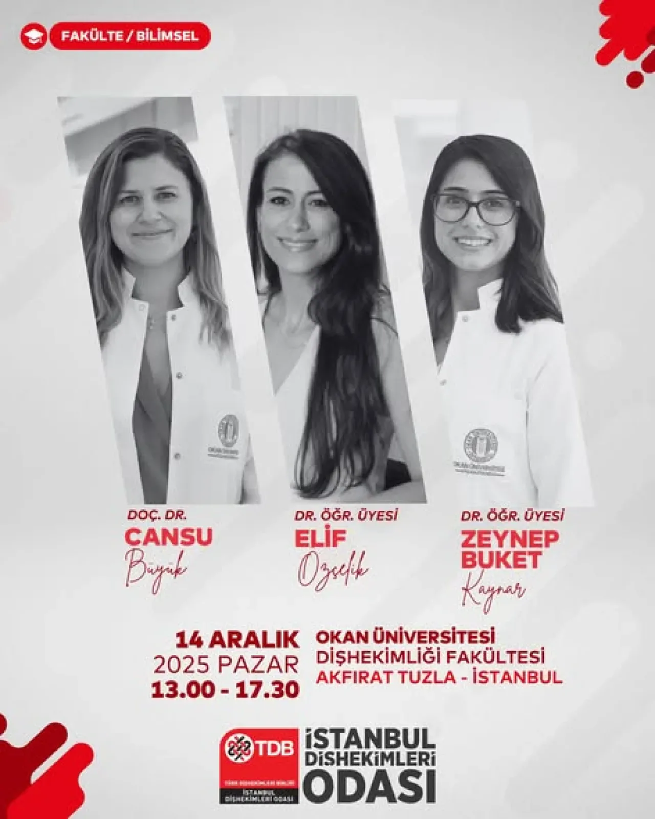Diş Hekimliğinde Yapay Zeka ve Güncel Tedaviler İstanbul'da Tartışılacak Diş Hekimliğinde Yapay Zeka ve Güncel Tedaviler İstanbul'da Tartışılacak