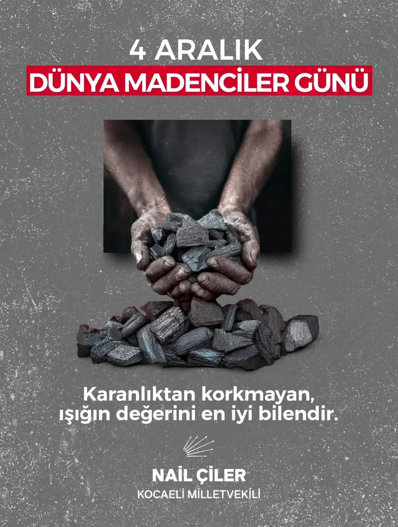 CHP'li Çiler'den Madenciler Günü Mesajı: "Mücadelemizi Sürdüreceğiz" CHP'li Çiler'den Madenciler Günü Mesajı: "Mücadelemizi Sürdüreceğiz"