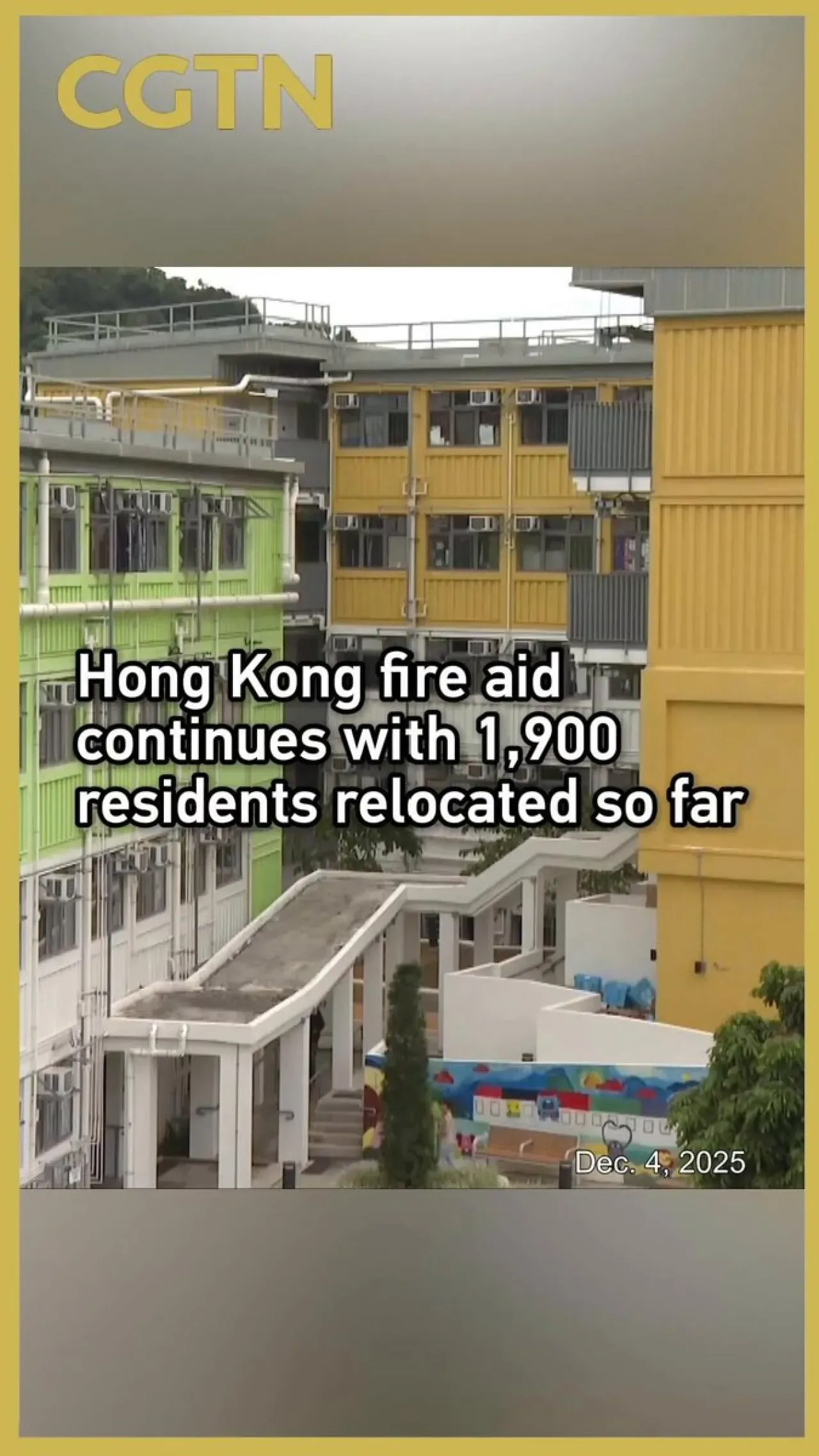 Hong Kong'ta Yangından Etkilenen Tai Po Sakinleri İçin Destek Çalışmaları Başlatıldı Hong Kong'ta Yangından Etkilenen Tai Po Sakinleri İçin Destek Çalışmaları Başlatıldı