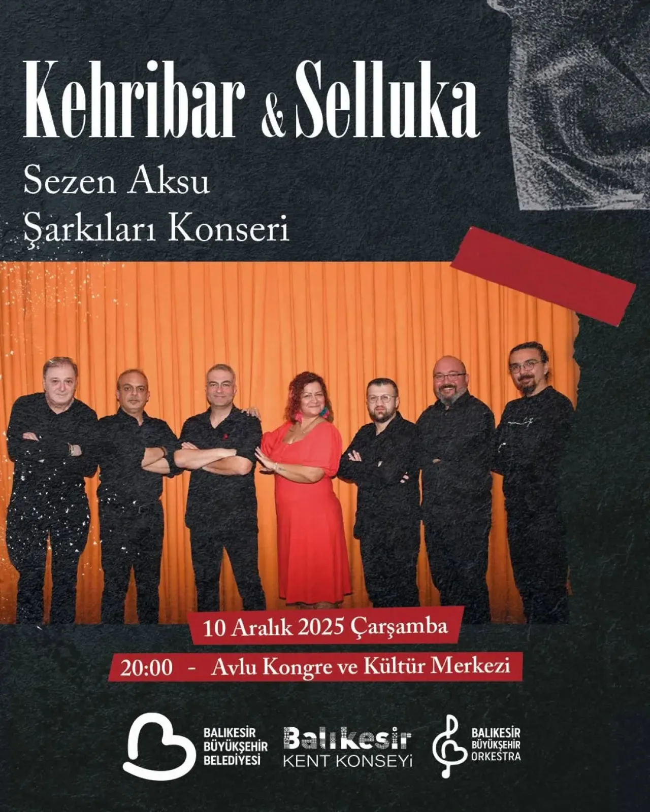 Balıkesir'de Sezen Aksu Şarkıları ile Müzik Şöleni Balıkesir'de Sezen Aksu Şarkıları ile Müzik Şöleni