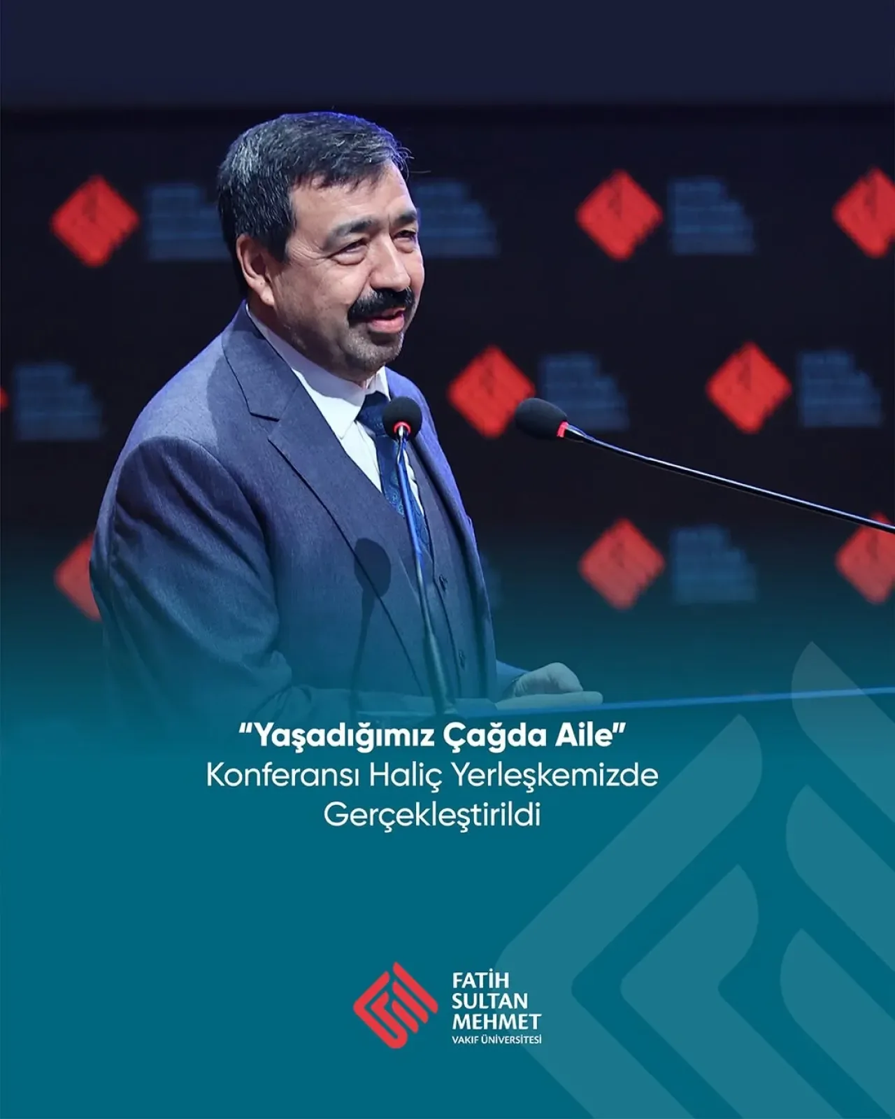 Fatih Sultan Mehmet Vakıf Üniversitesi'nde "Yaşadığımız Çağda Aile" Konferansı Düzenlendi Fatih Sultan Mehmet Vakıf Üniversitesi'nde "Yaşadığımız Çağda Aile" Konferansı Düzenlendi