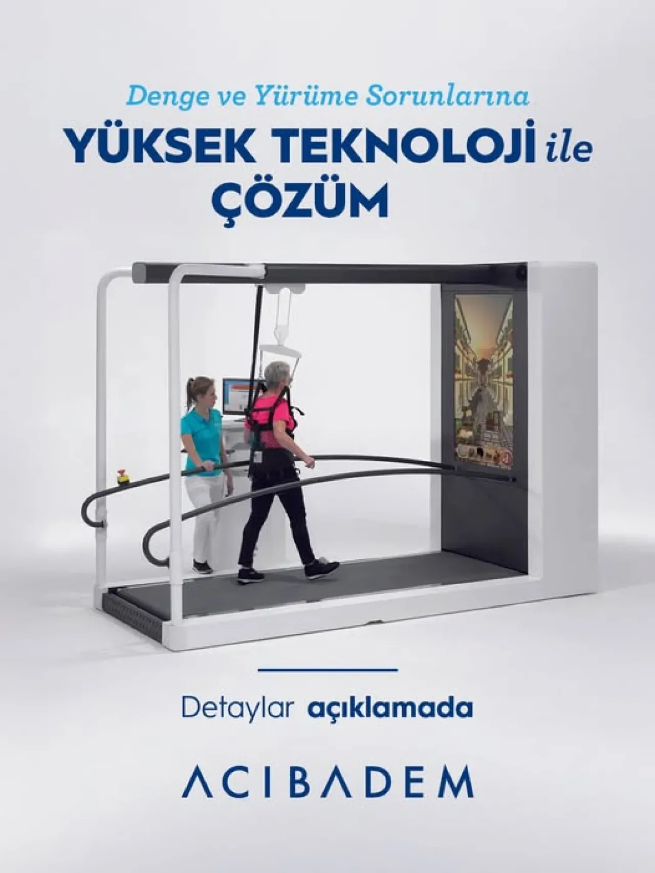 Acıbadem Adana Hastanesi'nde Sanal Gerçeklikle Rehabilitasyon Dönemi Acıbadem Adana Hastanesi'nde Sanal Gerçeklikle Rehabilitasyon Dönemi