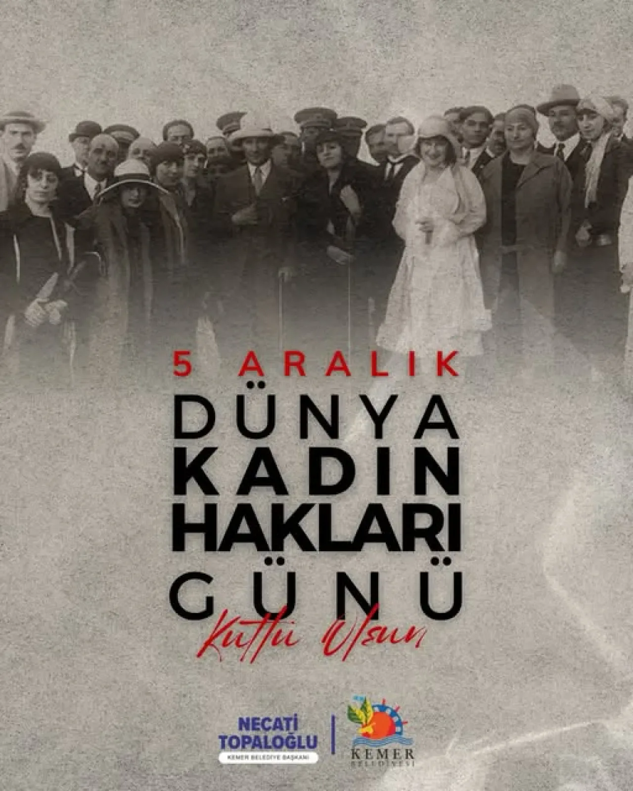 Antalya Kemer'de 5 Aralık Dünya Kadın Hakları Günü Kutlandı Antalya Kemer'de 5 Aralık Dünya Kadın Hakları Günü Kutlandı