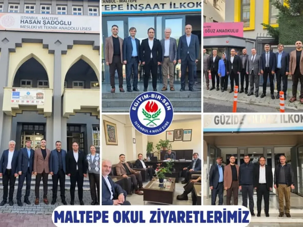 Eğitim-Bir-Sen, Maltepe'de Öğretmenlerle Buluştu: "Toplu Sözleşmede İmzamız Yok" Eğitim-Bir-Sen, Maltepe'de Öğretmenlerle Buluştu: "Toplu Sözleşmede İmzamız Yok"