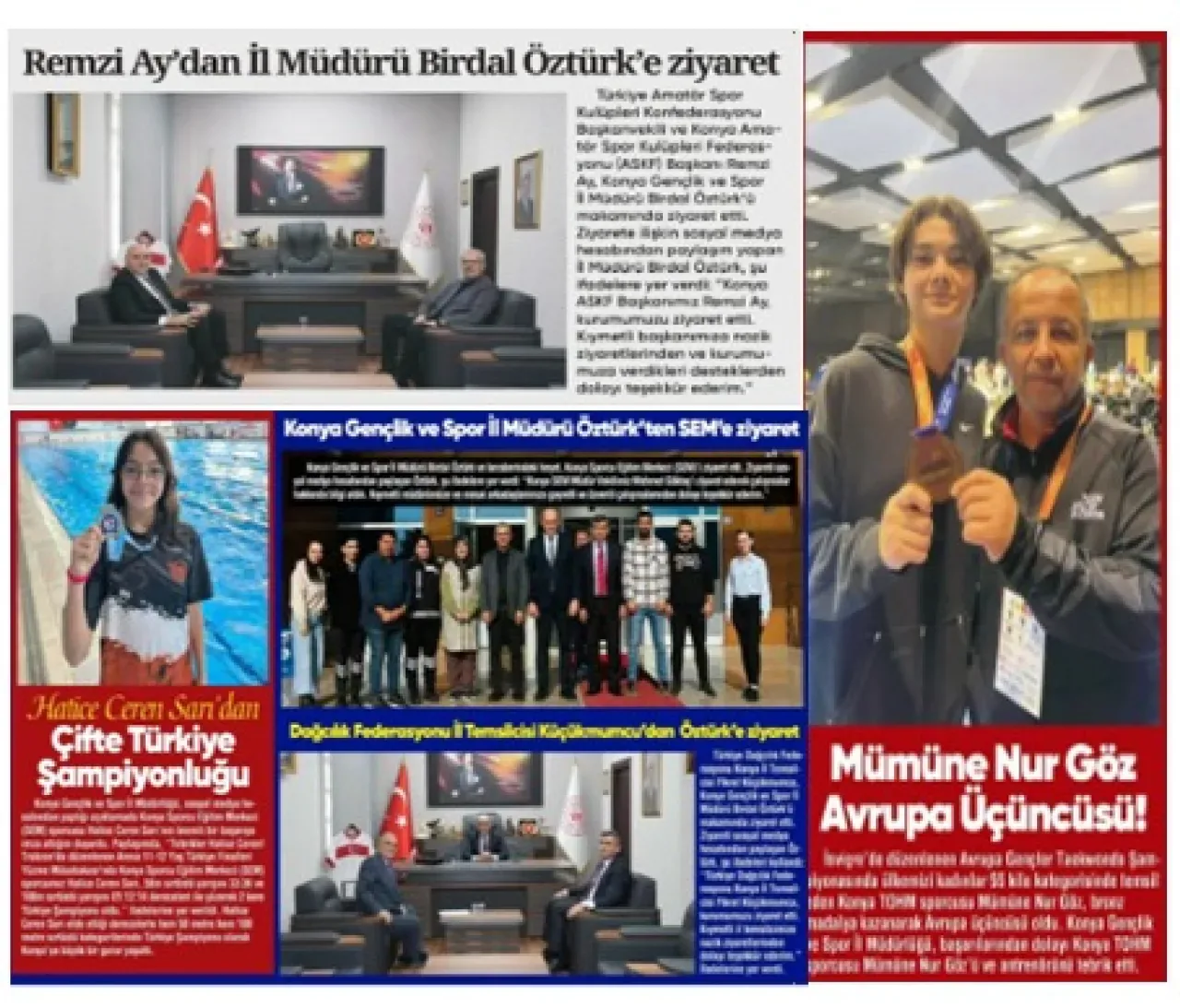 Konya Gençlik ve Spor İl Müdürlüğü Faaliyetleri Konya Gençlik ve Spor İl Müdürlüğü Faaliyetleri