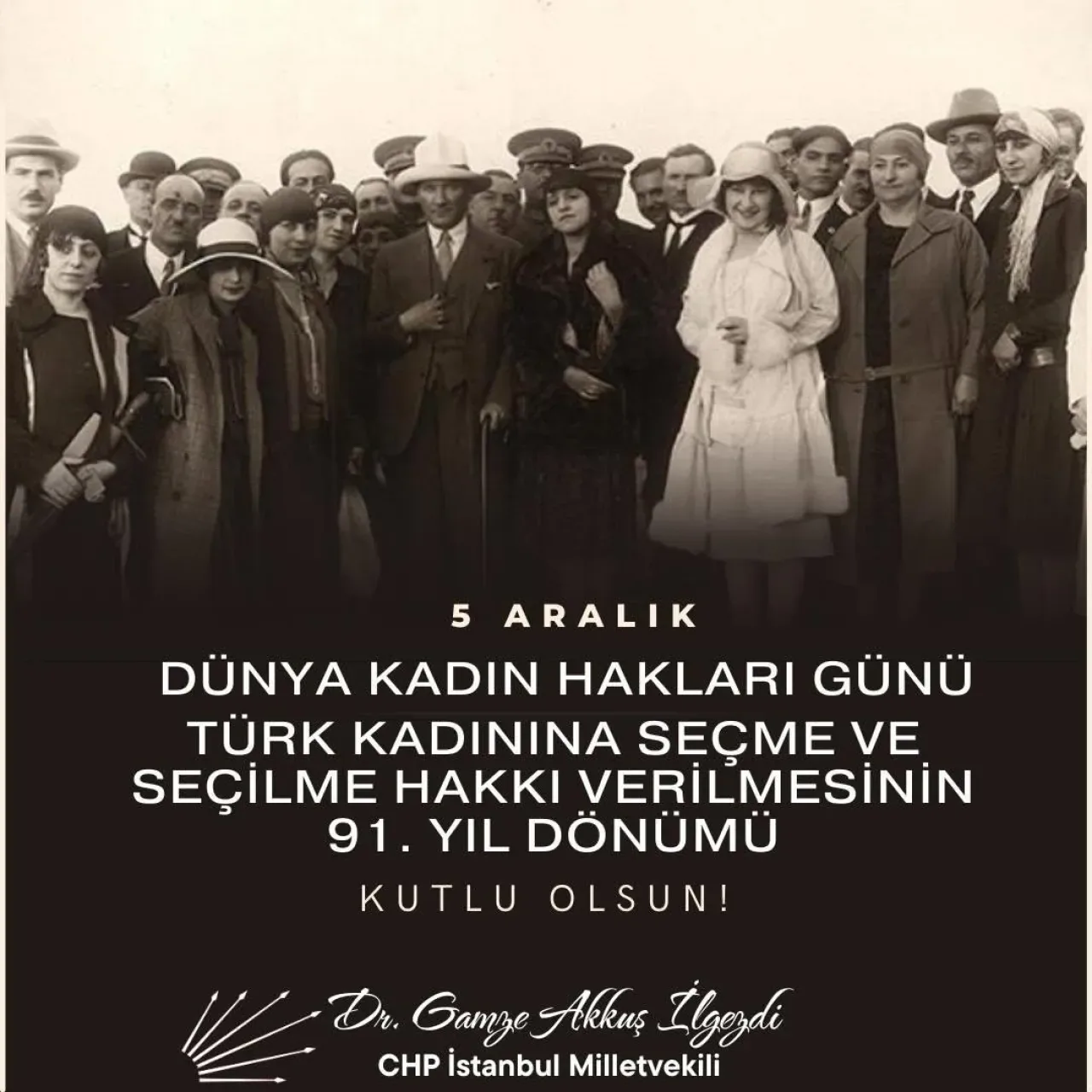 Cumhuriyet ve Kadın: 5 Aralık'ın Anlam ve Önemi Cumhuriyet ve Kadın: 5 Aralık'ın Anlam ve Önemi