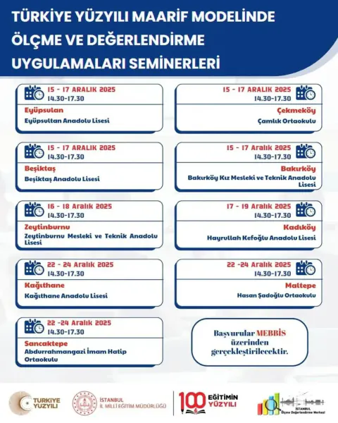 Türkiye Yüzyılı Maarif Modeli Seminerleri Ümraniye'de Başlıyor