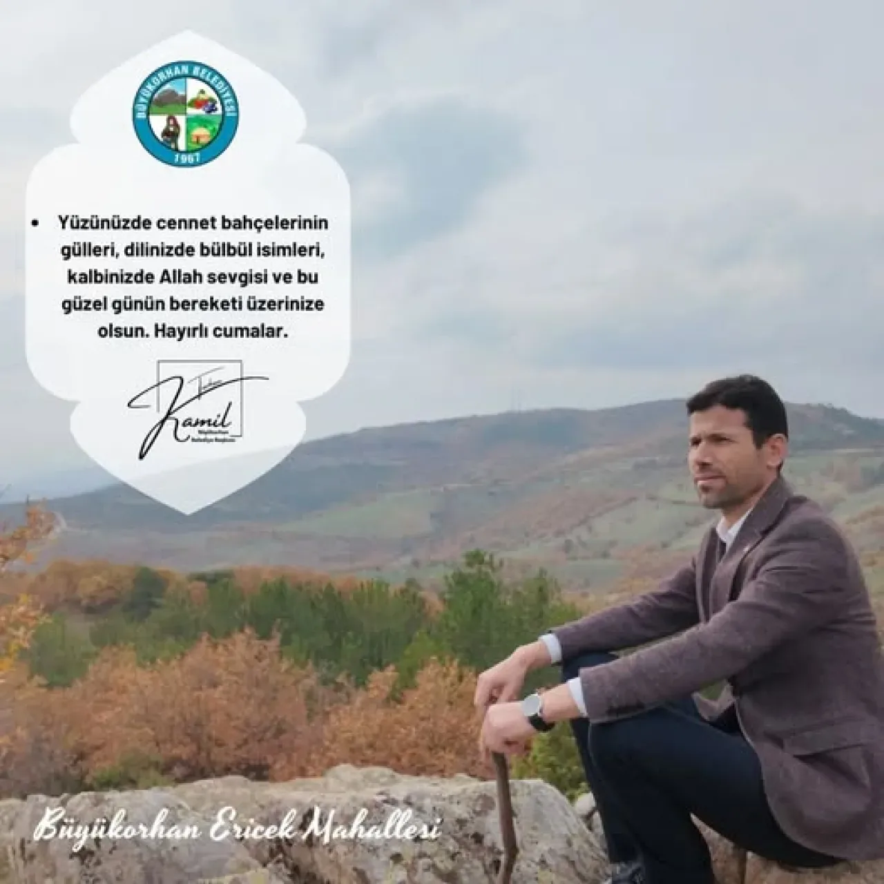 Büyükorhan Belediyesi'nden Hayırlı Cumalar Mesajı Büyükorhan Belediyesi'nden Hayırlı Cumalar Mesajı