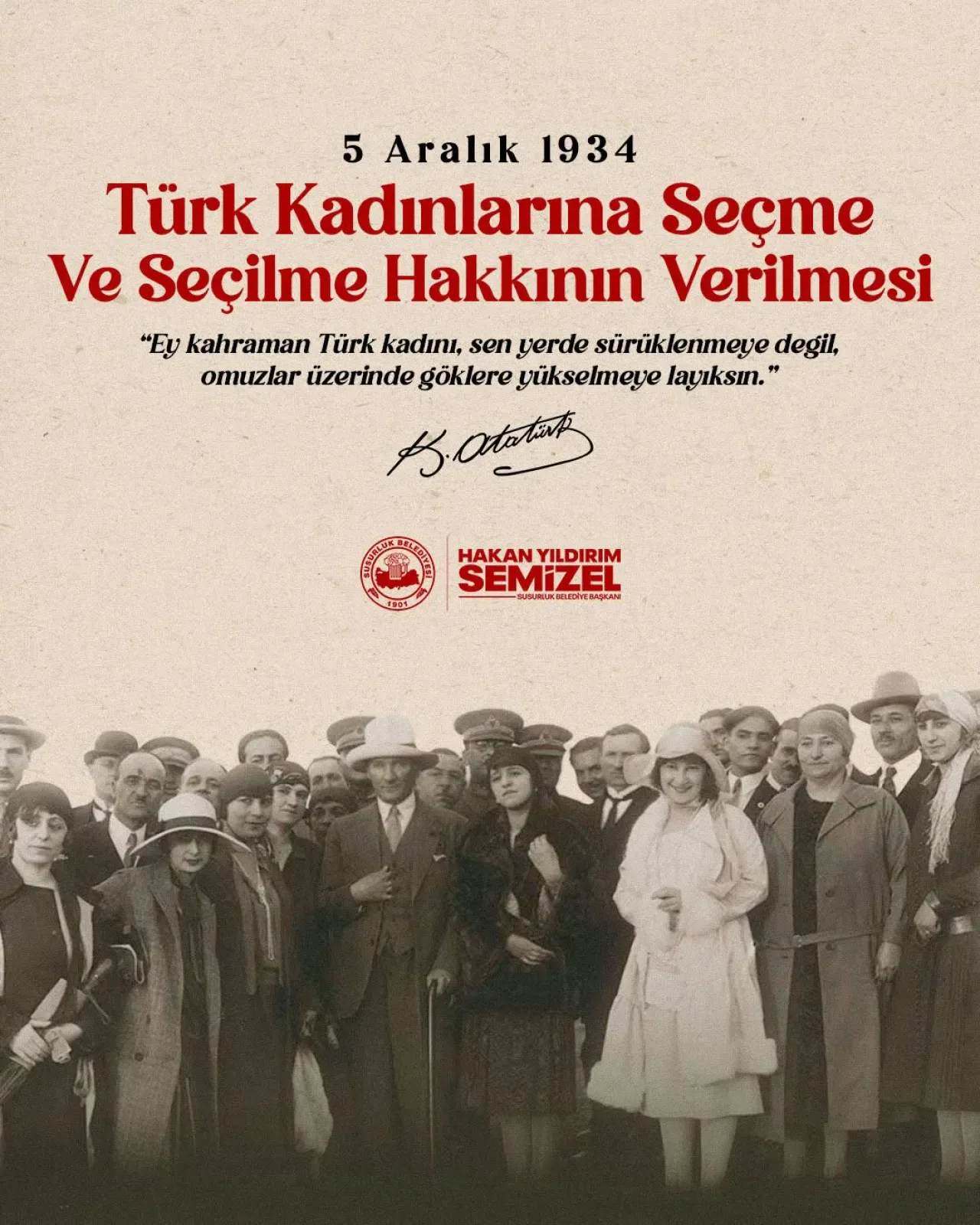 Susurluk'ta 5 Aralık Dünya Kadın Hakları Günü Kutlandı Susurluk'ta 5 Aralık Dünya Kadın Hakları Günü Kutlandı