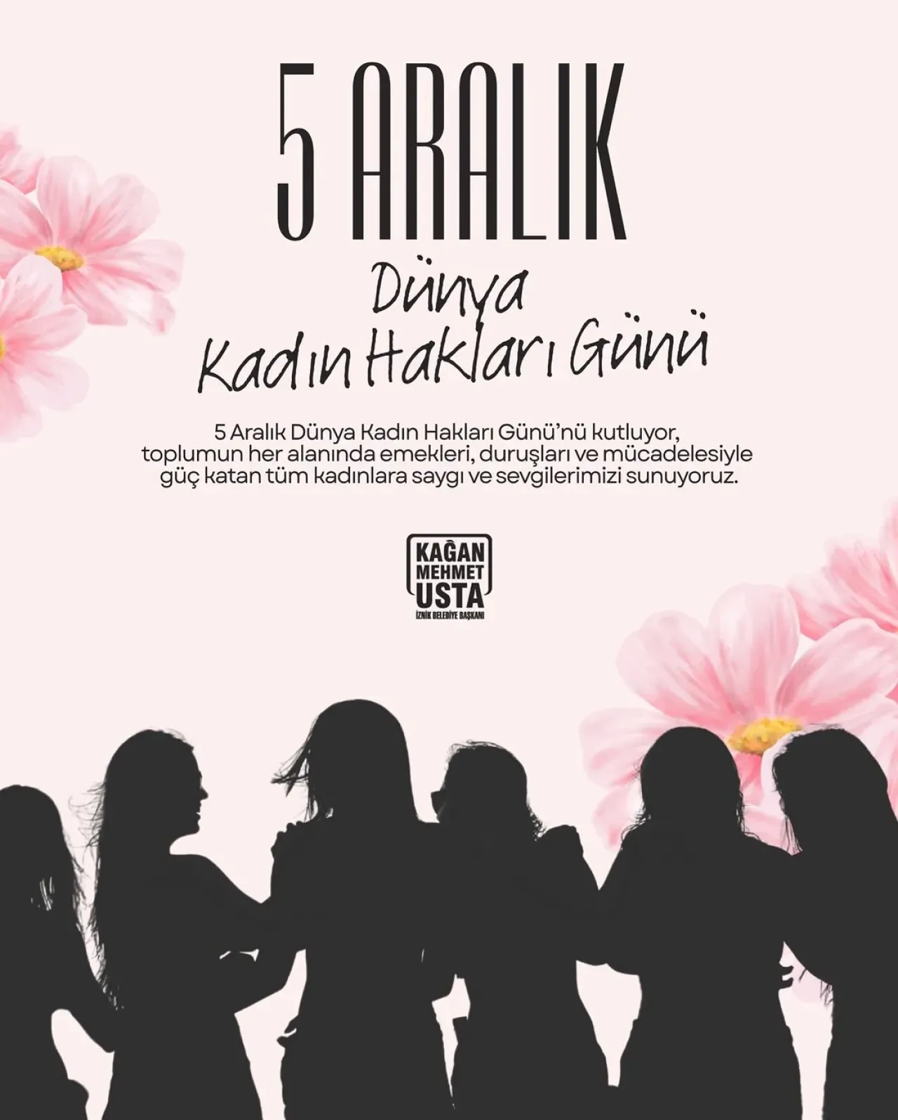İznik'te 5 Aralık Dünya Kadın Hakları Günü Kutlandı İznik'te 5 Aralık Dünya Kadın Hakları Günü Kutlandı