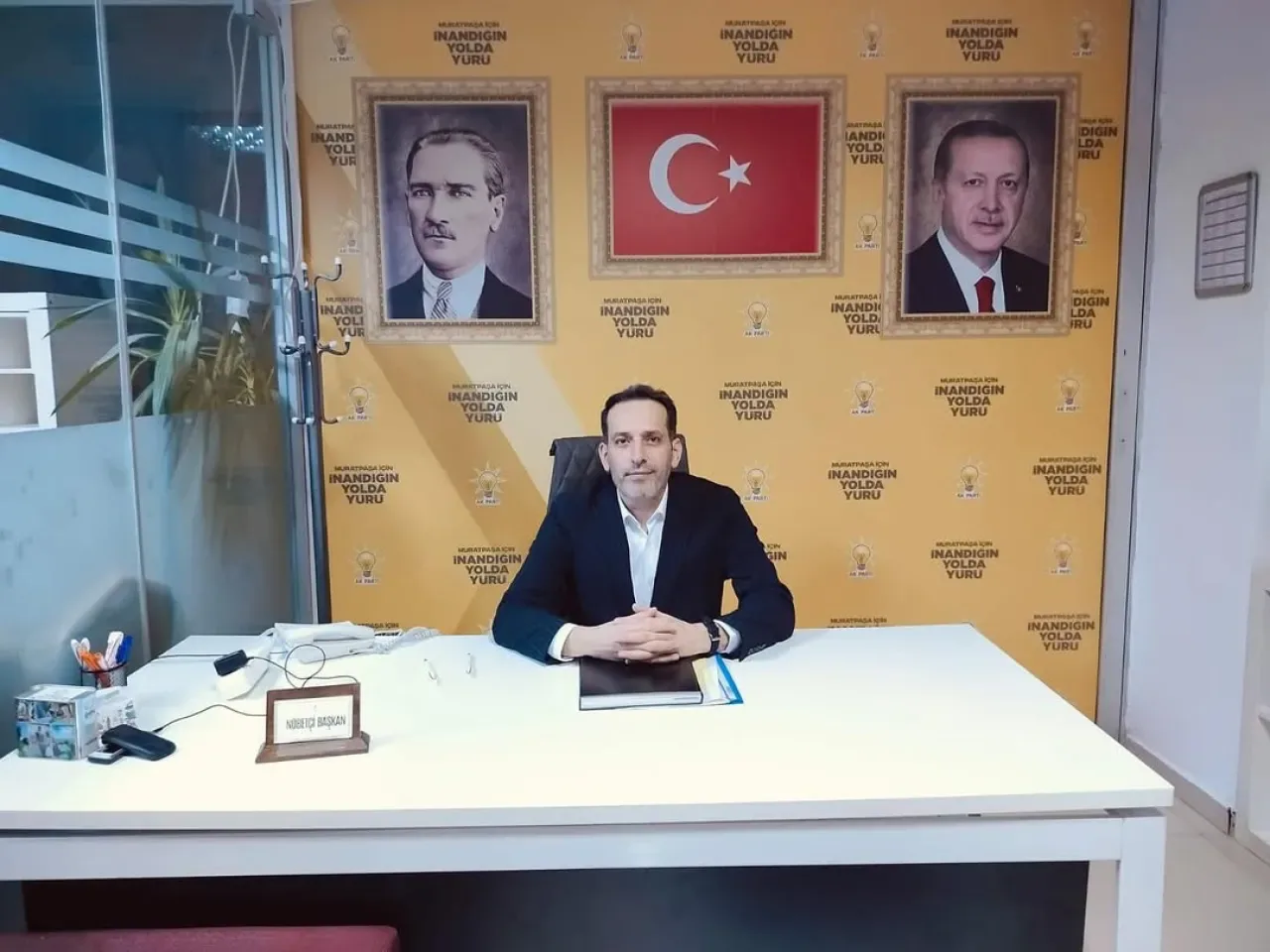 Muratpaşa AK Parti İlçe Başkanlığı'nda Görev Değişimi Muratpaşa AK Parti İlçe Başkanlığı'nda Görev Değişimi