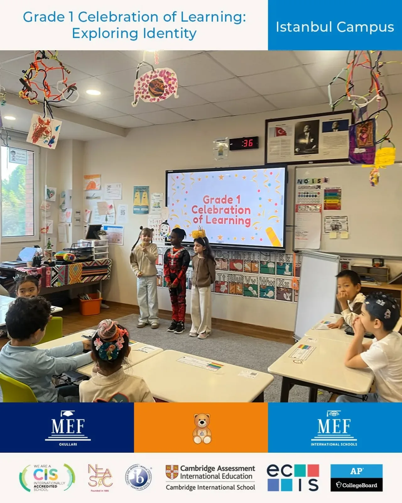 MEF International Schools Öğrencileri Kimliklerini Sergiledi MEF International Schools Öğrencileri Kimliklerini Sergiledi
