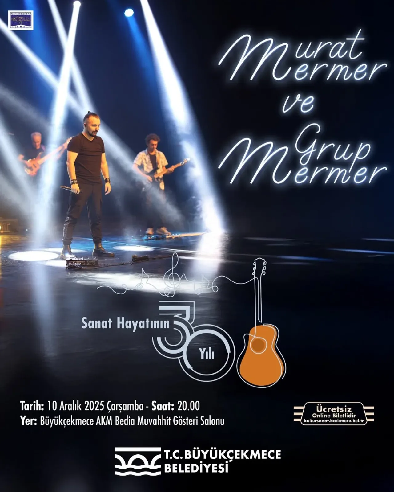 Büyükçekmece'de Murat Mermer'in 30. Sanat Yılı Kutlaması Büyükçekmece'de Murat Mermer'in 30. Sanat Yılı Kutlaması