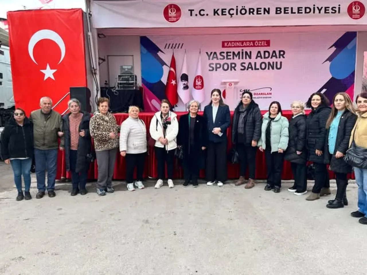 Keçiören'de Kadınlara Özel Yasemin Adar Spor Salonu Açıldı Keçiören'de Kadınlara Özel Yasemin Adar Spor Salonu Açıldı
