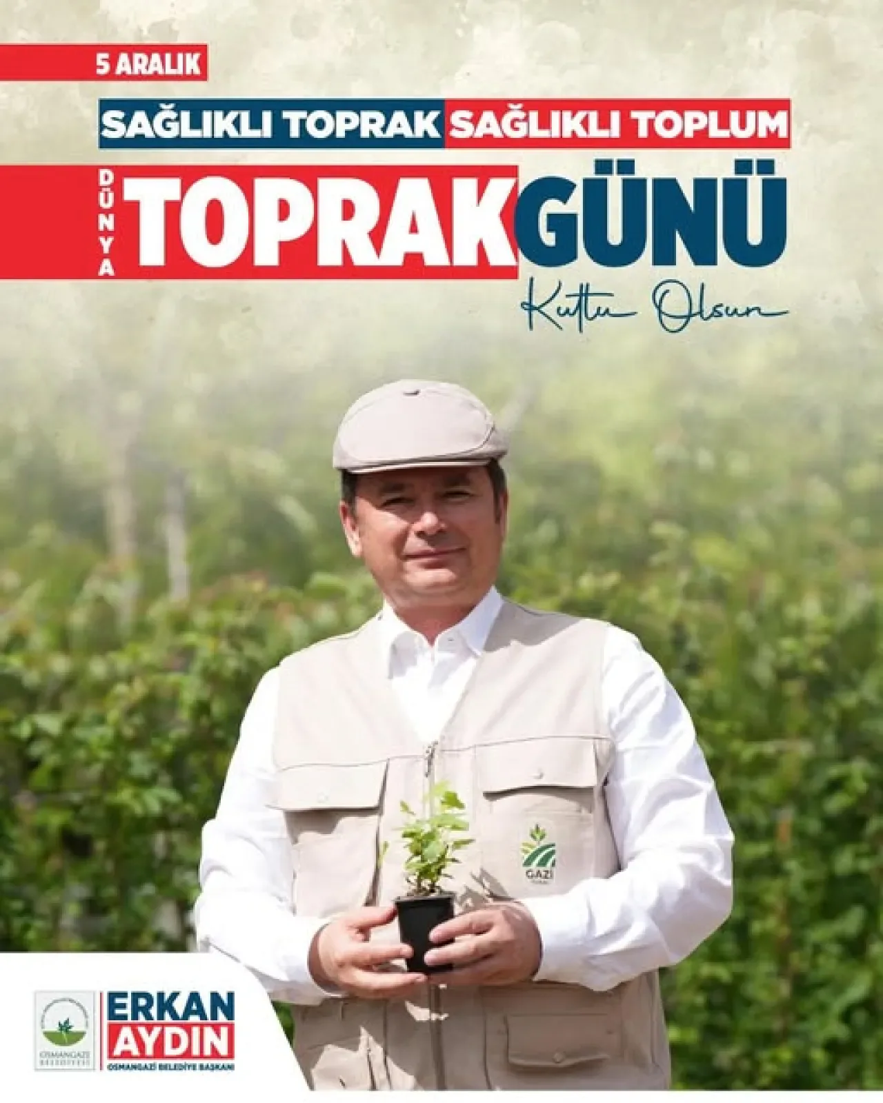 Osmangazi Belediyesi Gazi Tarım ile Üretimi ve Çiftçiyi Destekliyor Osmangazi Belediyesi Gazi Tarım ile Üretimi ve Çiftçiyi Destekliyor