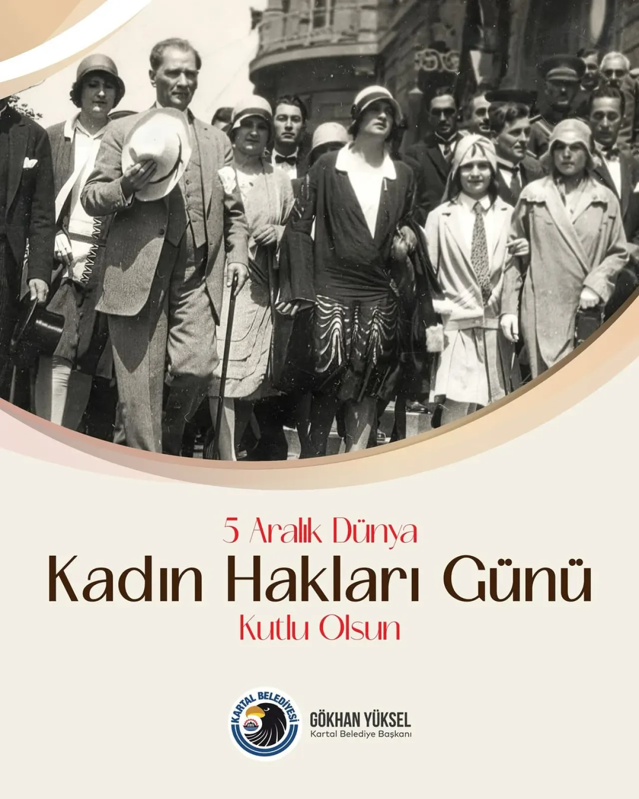 Kartal Belediyesi, 5 Aralık Dünya Kadın Hakları Günü'nü Kutladı Kartal Belediyesi, 5 Aralık Dünya Kadın Hakları Günü'nü Kutladı