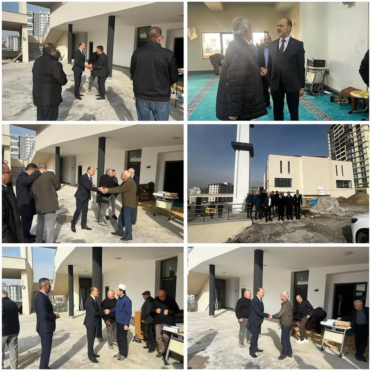 AK Parti Yenimahalle İlçe Teşkilatı Şüheda Camii'nde Cemaatle Buluştu AK Parti Yenimahalle İlçe Teşkilatı Şüheda Camii'nde Cemaatle Buluştu