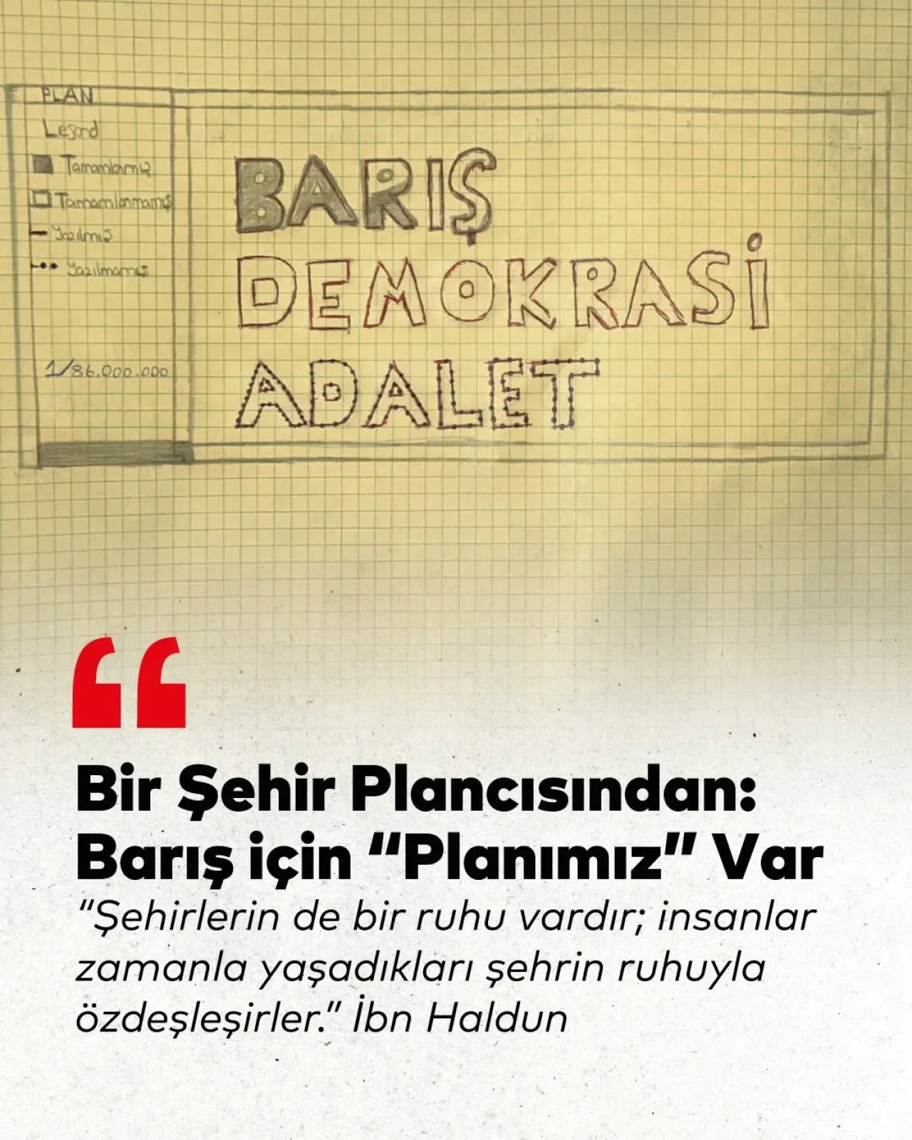 Şişli Belediye Başkanı Şahan'dan Şehir ve Barış Üzerine Plan Şişli Belediye Başkanı Şahan'dan Şehir ve Barış Üzerine Plan