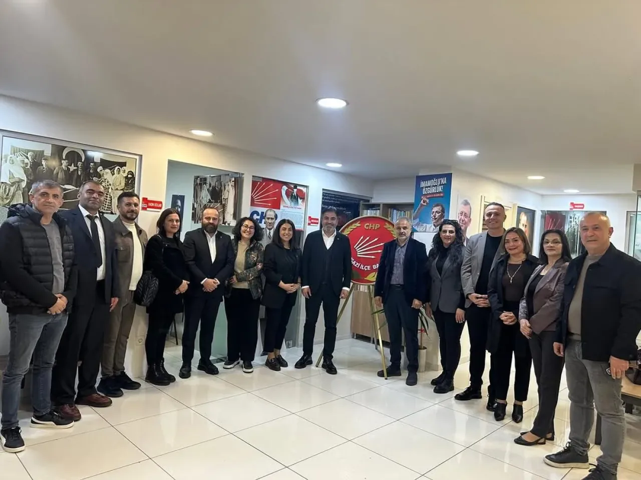 CHP Sultangazi'de Kangal Federasyonu Ziyareti CHP Sultangazi'de Kangal Federasyonu Ziyareti
