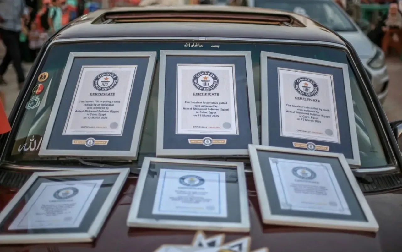 Guinness Rekorlar Kitabı İsrail'den Başvuru Almaya Ara Verdi Guinness Rekorlar Kitabı İsrail'den Başvuru Almaya Ara Verdi