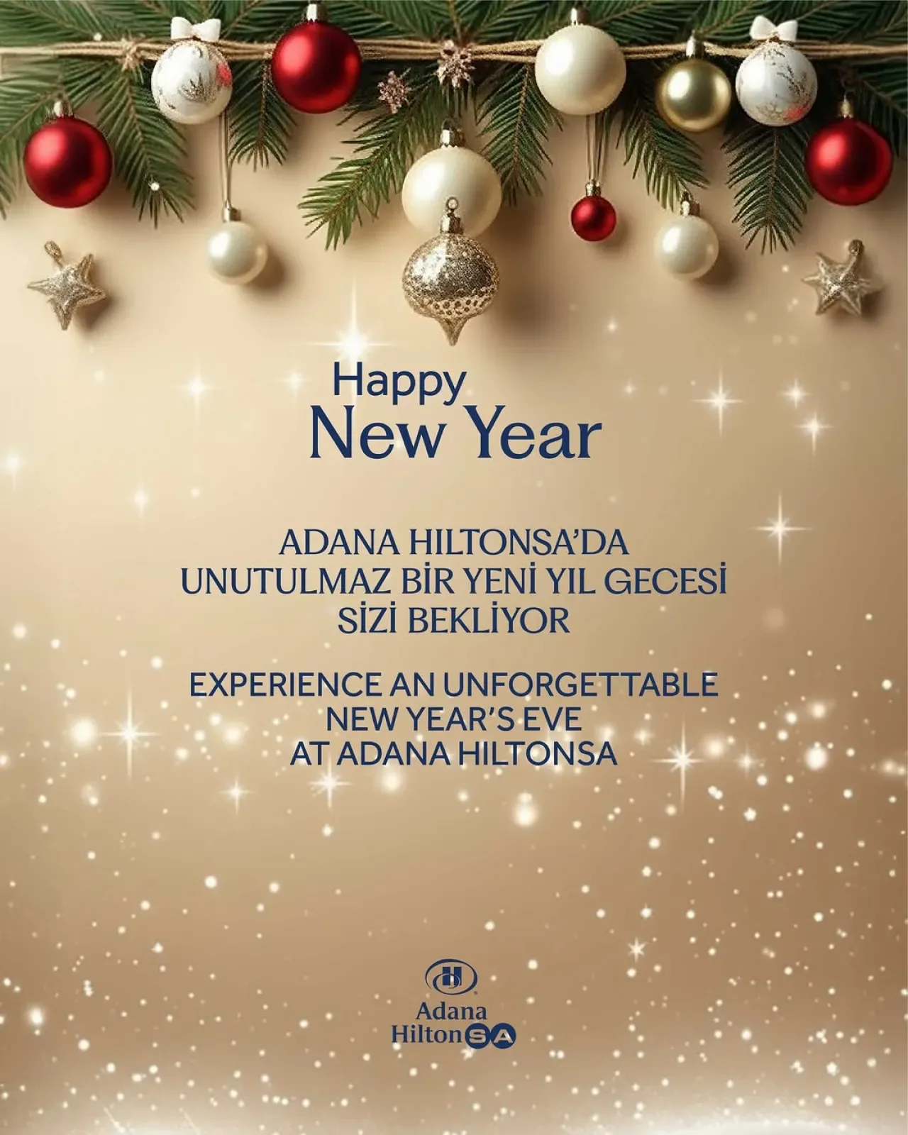 Adana HiltonSA'da Unutulmaz Bir Yılbaşı Gecesi Adana HiltonSA'da Unutulmaz Bir Yılbaşı Gecesi
