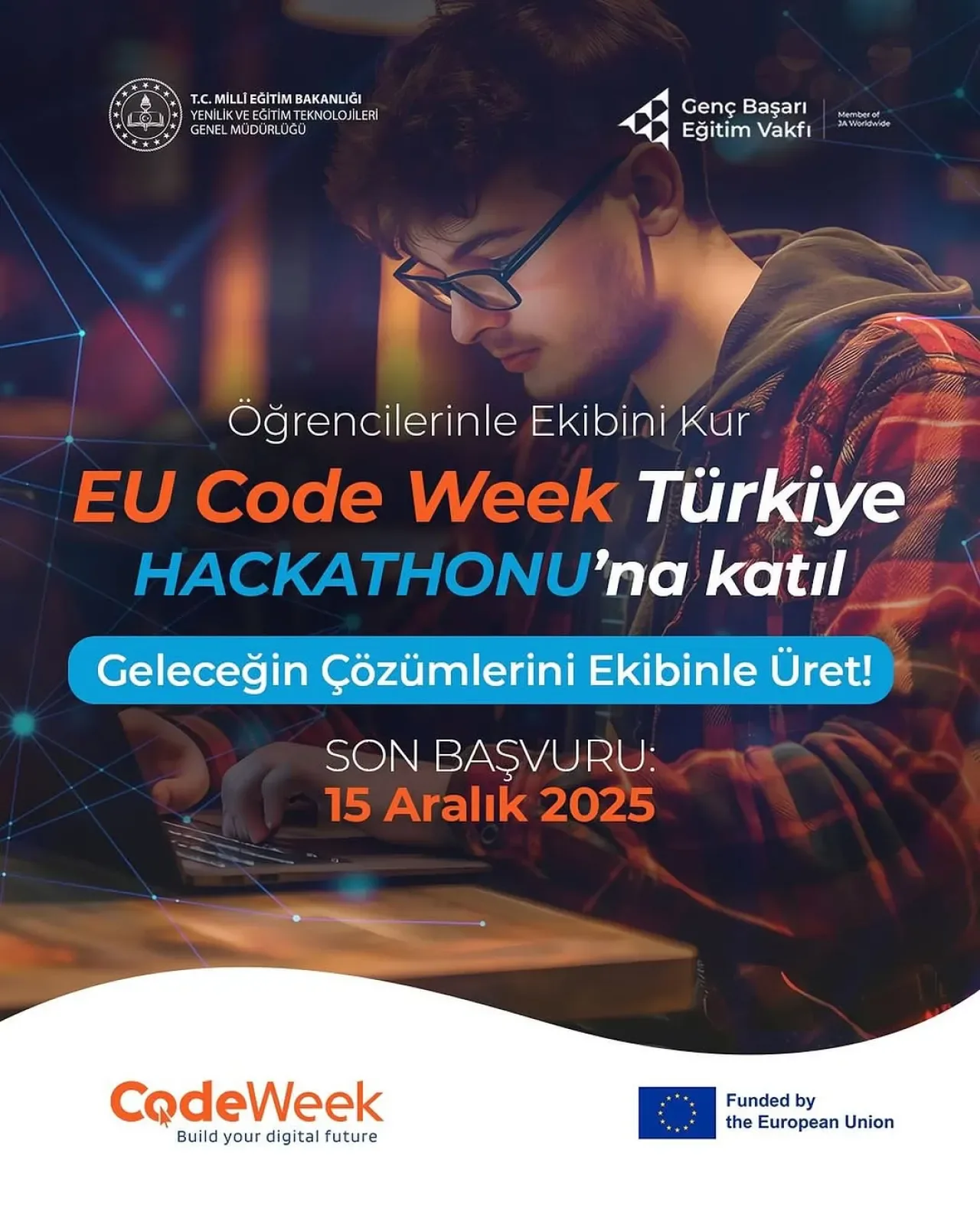 EU Code Week Türkiye Hackathonu'nda Başvurular Başladı EU Code Week Türkiye Hackathonu'nda Başvurular Başladı