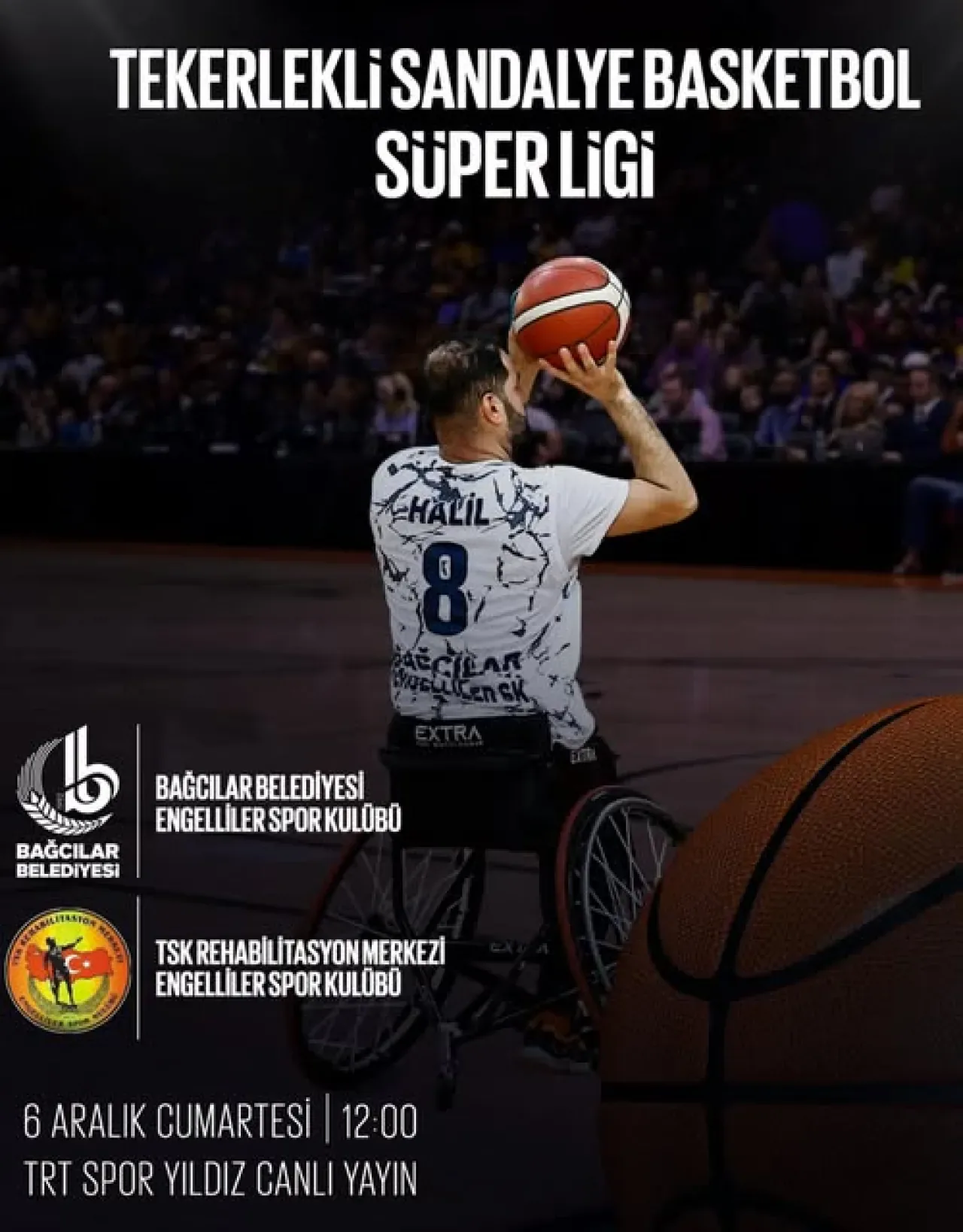 Bağcılar Belediyesi Engelliler Spor Kulübü, Tekerlekli Sandalye Basketbol Ligi'nde Sahada Bağcılar Belediyesi Engelliler Spor Kulübü, Tekerlekli Sandalye Basketbol Ligi'nde Sahada