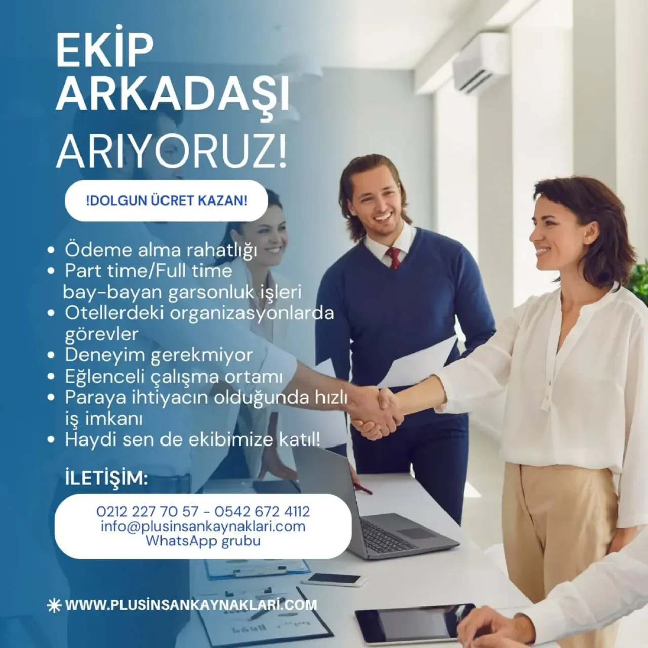 Marmara Üniversitesi Öğrencilerine Part-Time ve Full-Time İş İlanı Marmara Üniversitesi Öğrencilerine Part-Time ve Full-Time İş İlanı
