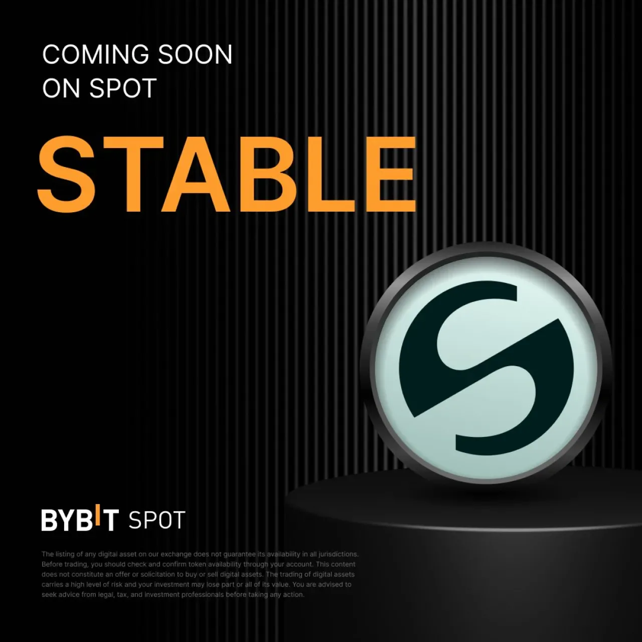 Bybit, STABLE'ı Spot Piyasasında Duyurdu: Dünyanın İlk USDT Odaklı Blockchain'i Bybit, STABLE'ı Spot Piyasasında Duyurdu: Dünyanın İlk USDT Odaklı Blockchain'i