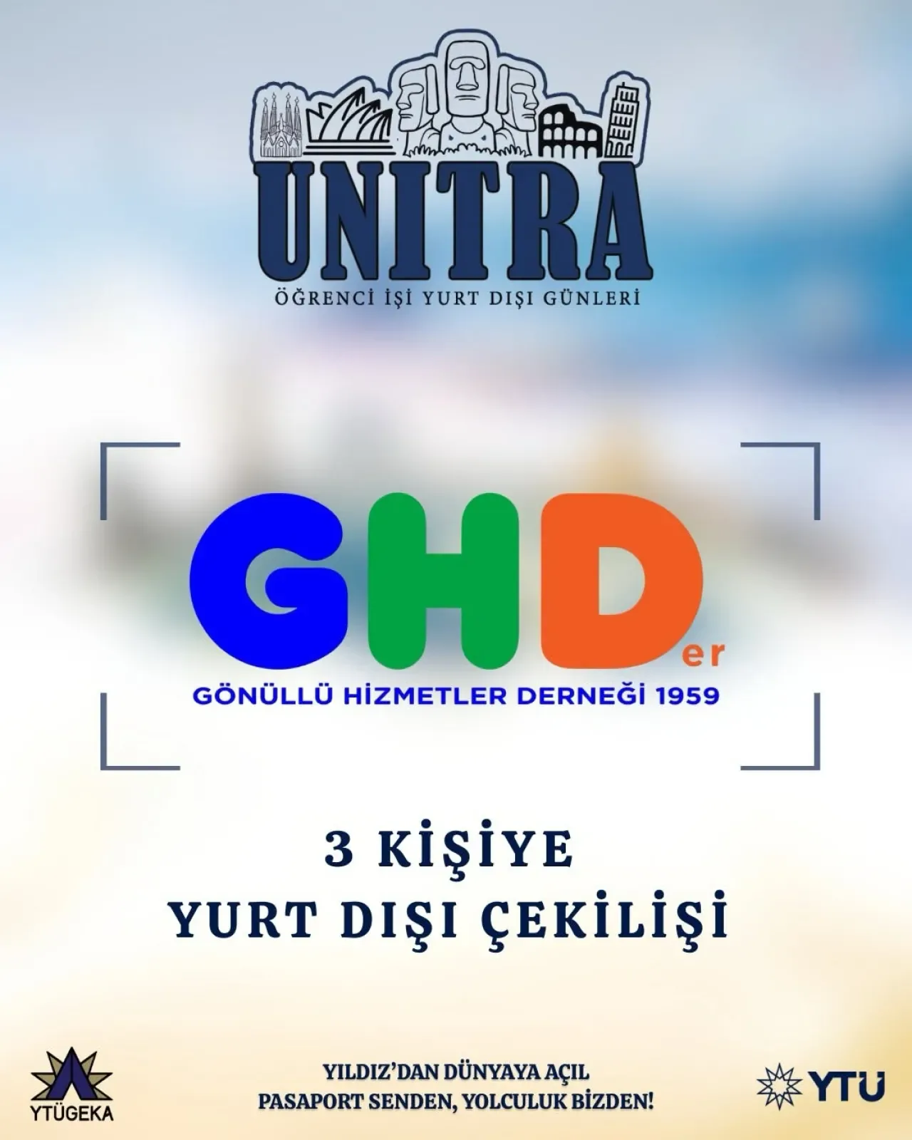 YTÜ Gezi ve Kampçılık Kulübü Üç Öğrenciyi Yurt Dışı Kampına Gönderiyor YTÜ Gezi ve Kampçılık Kulübü Üç Öğrenciyi Yurt Dışı Kampına Gönderiyor