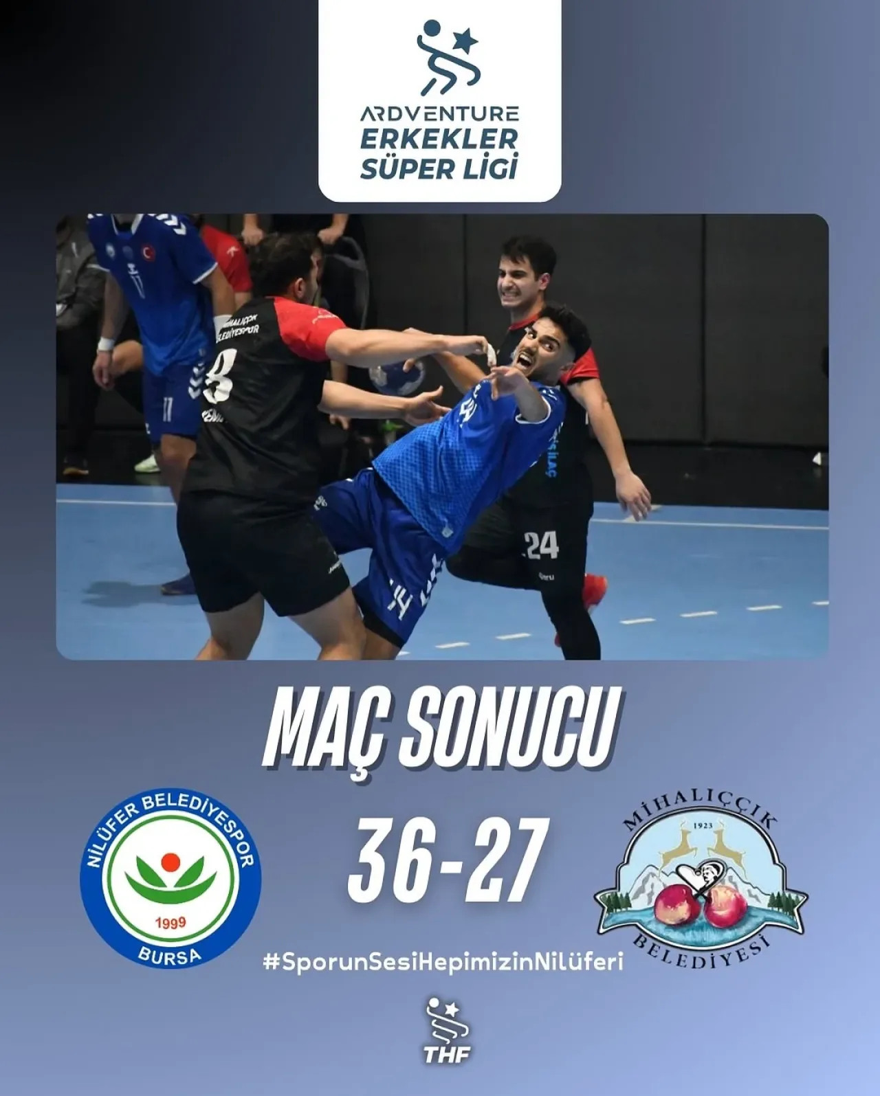 Nilüfer Belediyespor, Mihaliççık Spor'u Farklı Geçti Nilüfer Belediyespor, Mihaliççık Spor'u Farklı Geçti