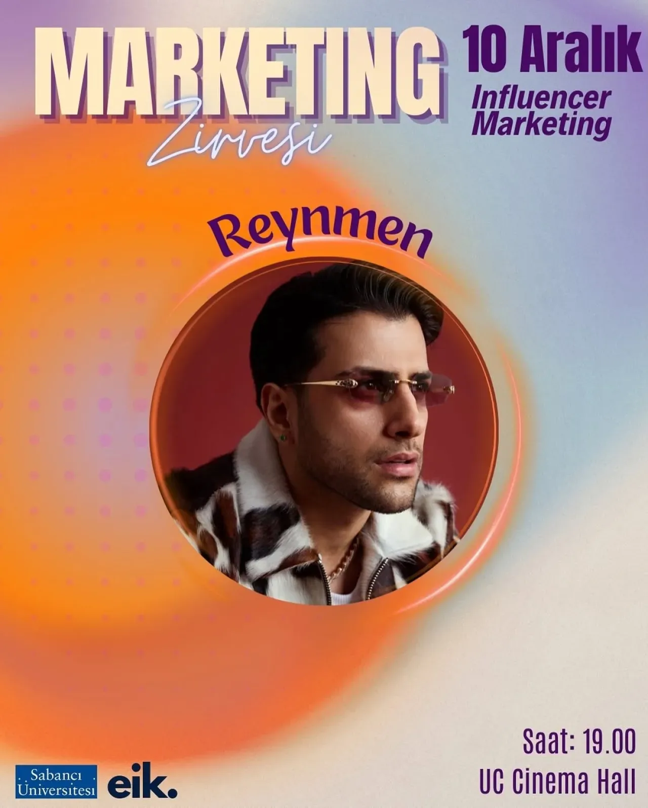 Marketing Zirvesi'nde Sosyal Medya Fenomeni Reynmen Konuşacak Marketing Zirvesi'nde Sosyal Medya Fenomeni Reynmen Konuşacak