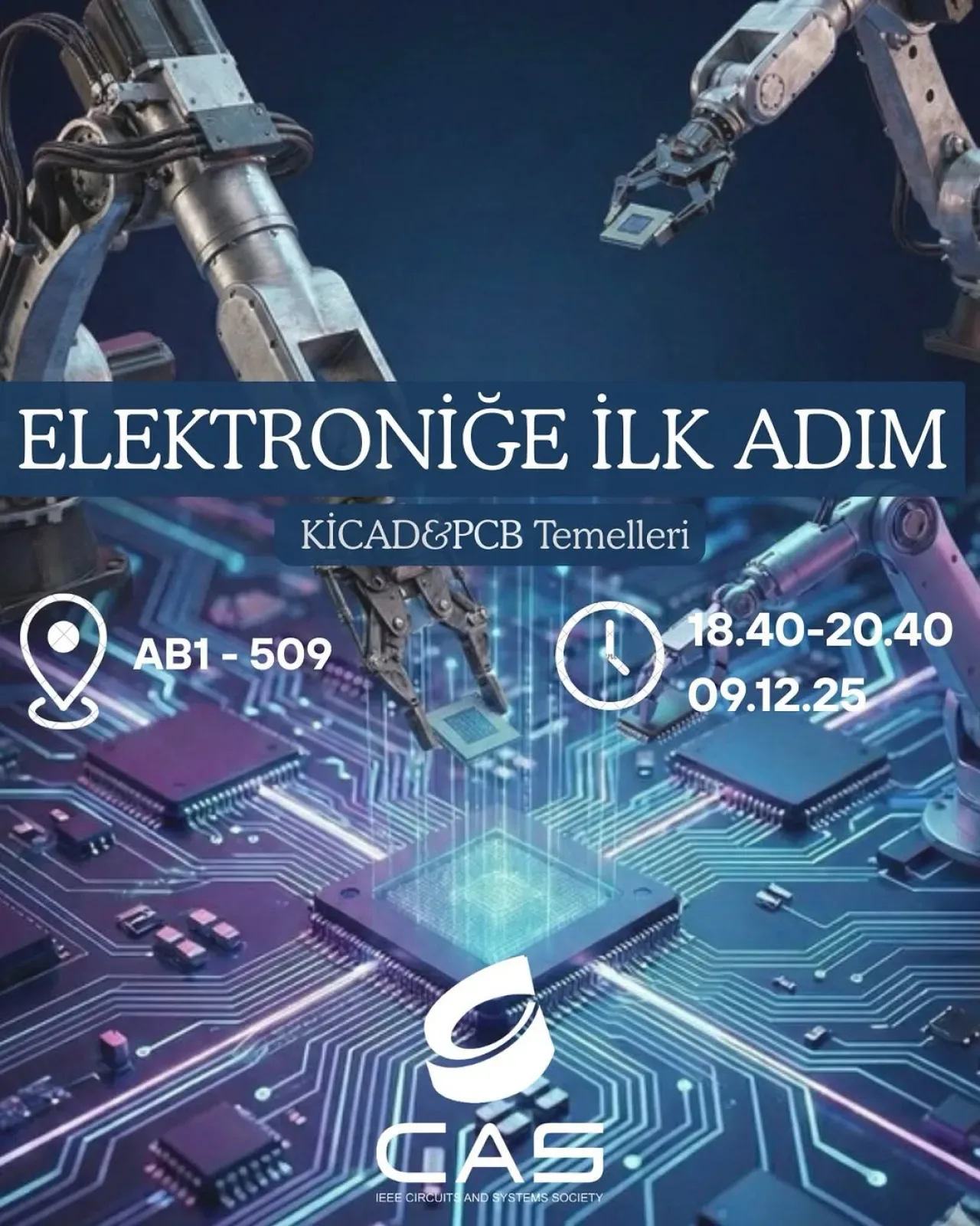 Özyeğin Üniversitesi IEEE, Elektronik Kart Tasarım Eğitimi Düzenliyor Özyeğin Üniversitesi IEEE, Elektronik Kart Tasarım Eğitimi Düzenliyor