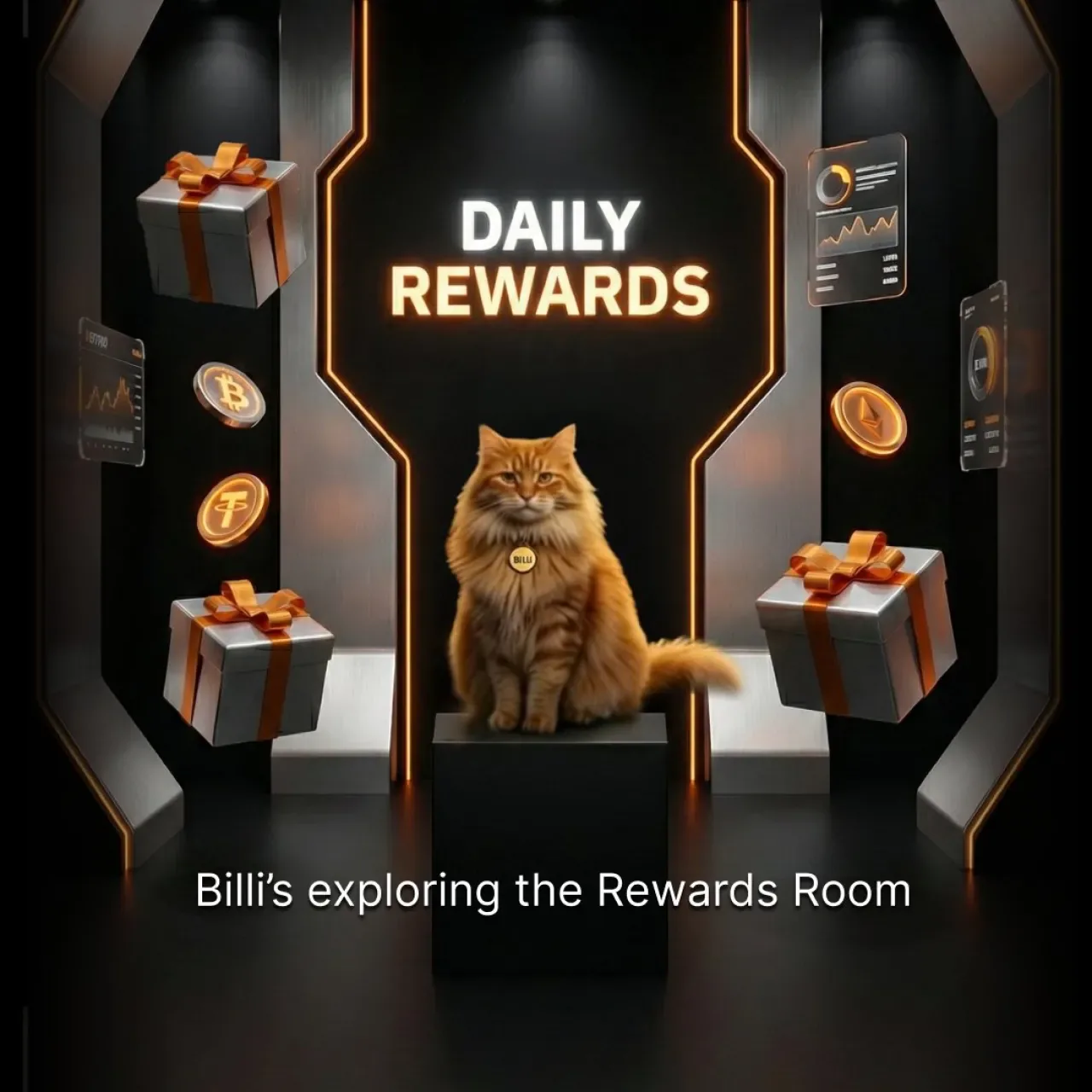 Bybit'in Sanal Kahramanı Billi, Traders House'da Ödül Odasının Bekçisi Oldu Bybit'in Sanal Kahramanı Billi, Traders House'da Ödül Odasının Bekçisi Oldu