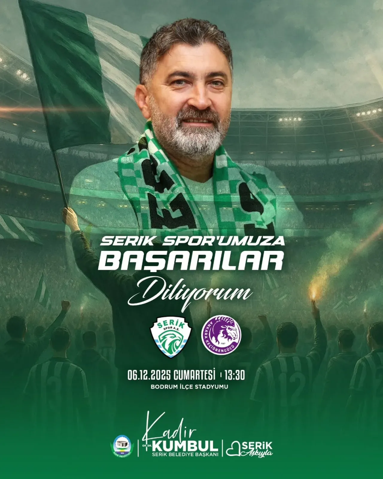 Serik Belediyesi, Serik Spor'a Başarı Dileklerini İletti Serik Belediyesi, Serik Spor'a Başarı Dileklerini İletti
