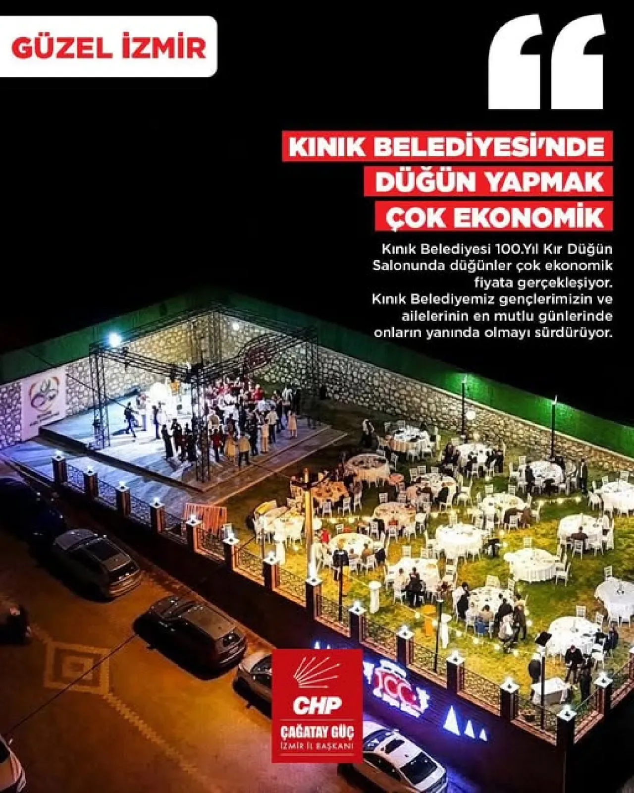 Kınık Belediyesi'nin Kır Düğün Salonu Gençlere Ekonomik Çözüm Sunuyor Kınık Belediyesi'nin Kır Düğün Salonu Gençlere Ekonomik Çözüm Sunuyor
