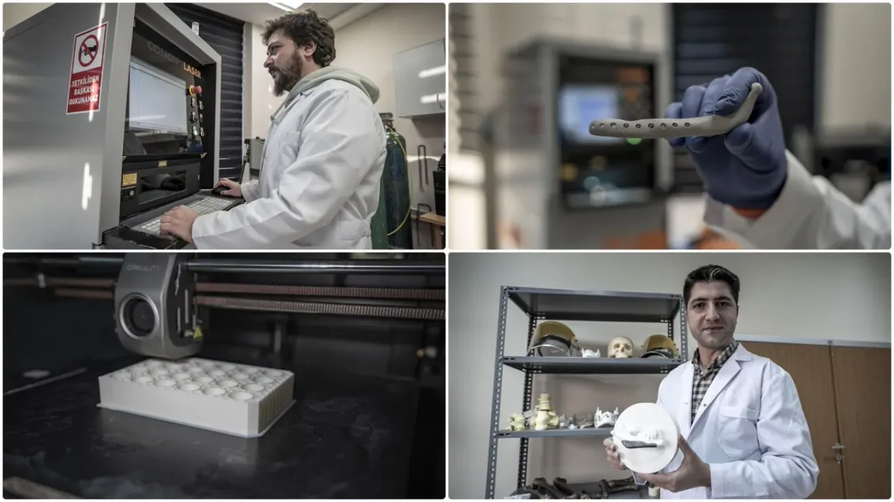 Erzurum Teknik Üniversitesi'nde Savunma ve Havacılık için Yeni Nesil Parçalar Üretiliyor Erzurum Teknik Üniversitesi'nde Savunma ve Havacılık için Yeni Nesil Parçalar Üretiliyor