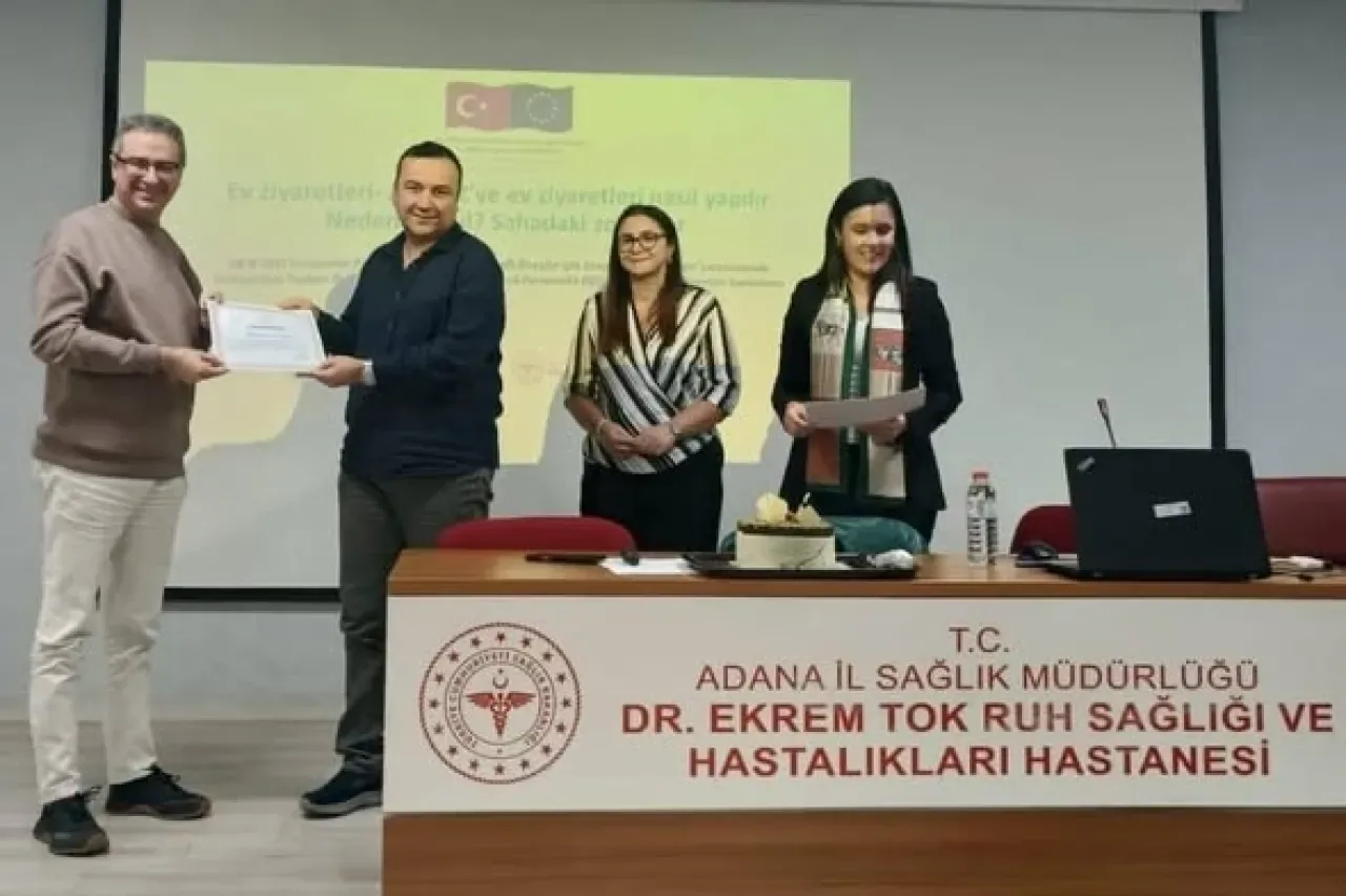 Adana'da Toplum Ruh Sağlığı Merkezi Personeli Eğitimi Tamamlandı Adana'da Toplum Ruh Sağlığı Merkezi Personeli Eğitimi Tamamlandı