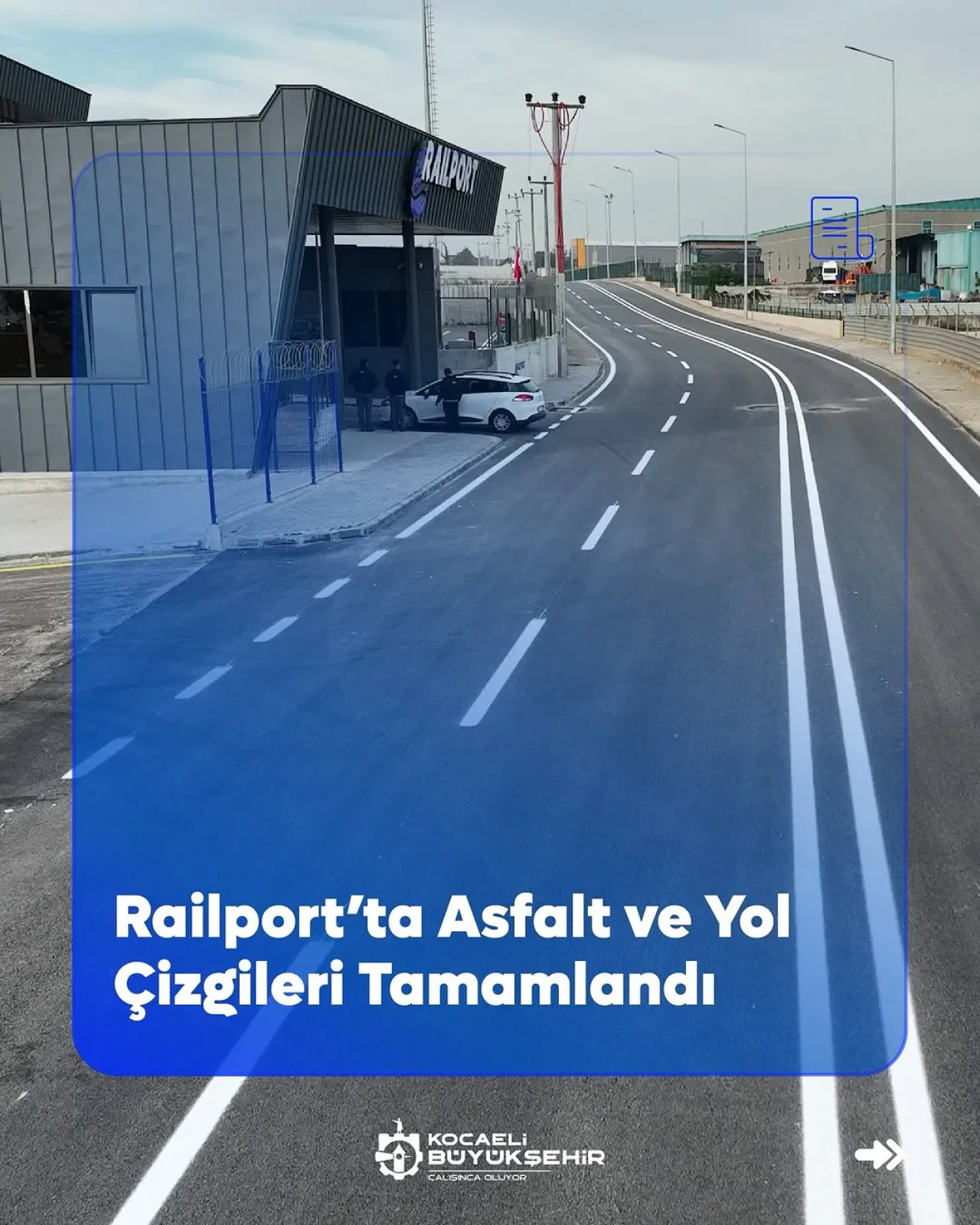 Kocaeli'nde Lojistik Altyapı Güçleniyor: Kartepe Railport Terminali'ne Ulaşım Yolları Tamamlandı Kocaeli'nde Lojistik Altyapı Güçleniyor: Kartepe Railport Terminali'ne Ulaşım Yolları Tamamlandı