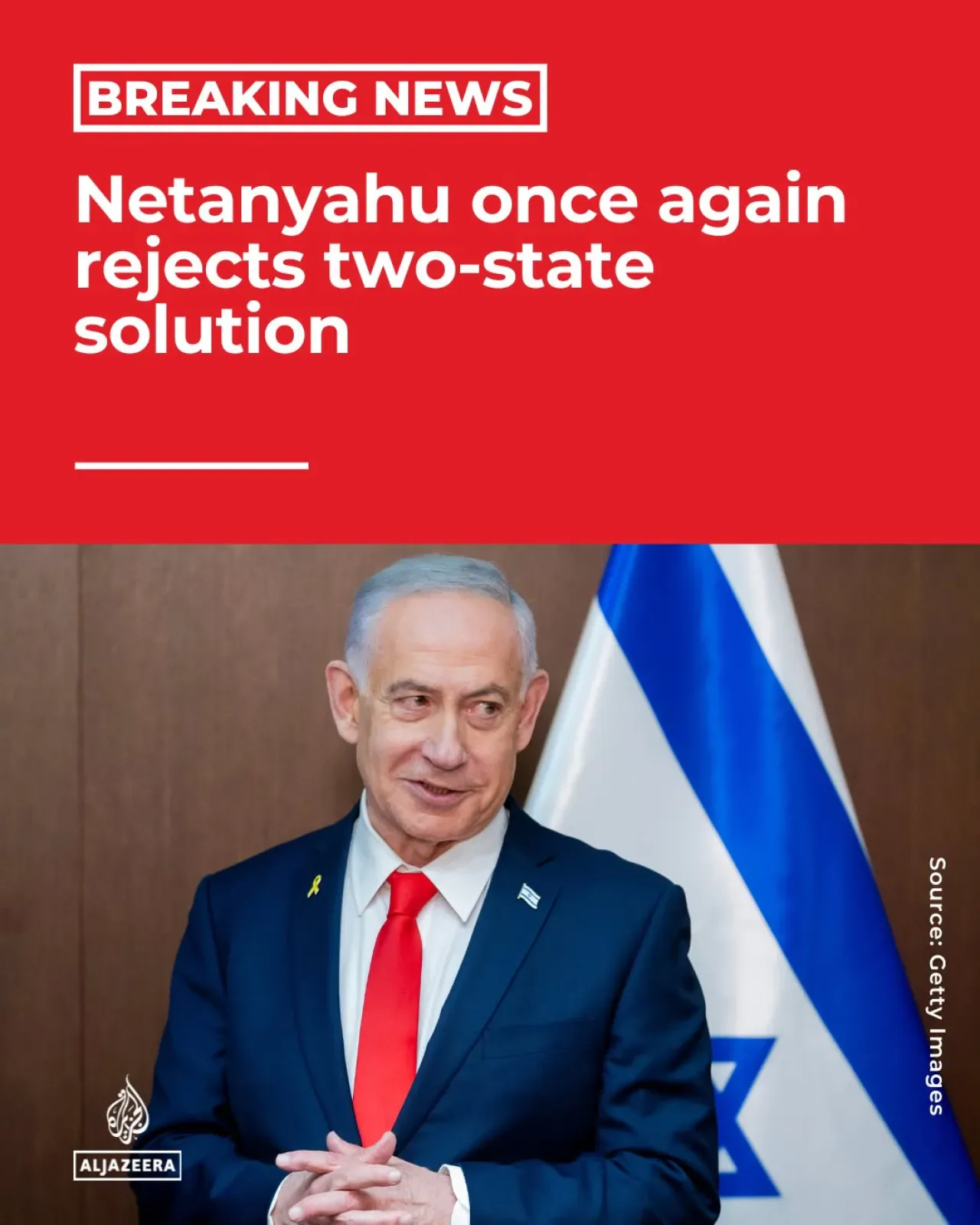 Netanyahu: Batı Şeria'da Statüko Değişmeyecek, İki Devletli Çözüme Karşı Çıkıldı Netanyahu: Batı Şeria'da Statüko Değişmeyecek, İki Devletli Çözüme Karşı Çıkıldı
