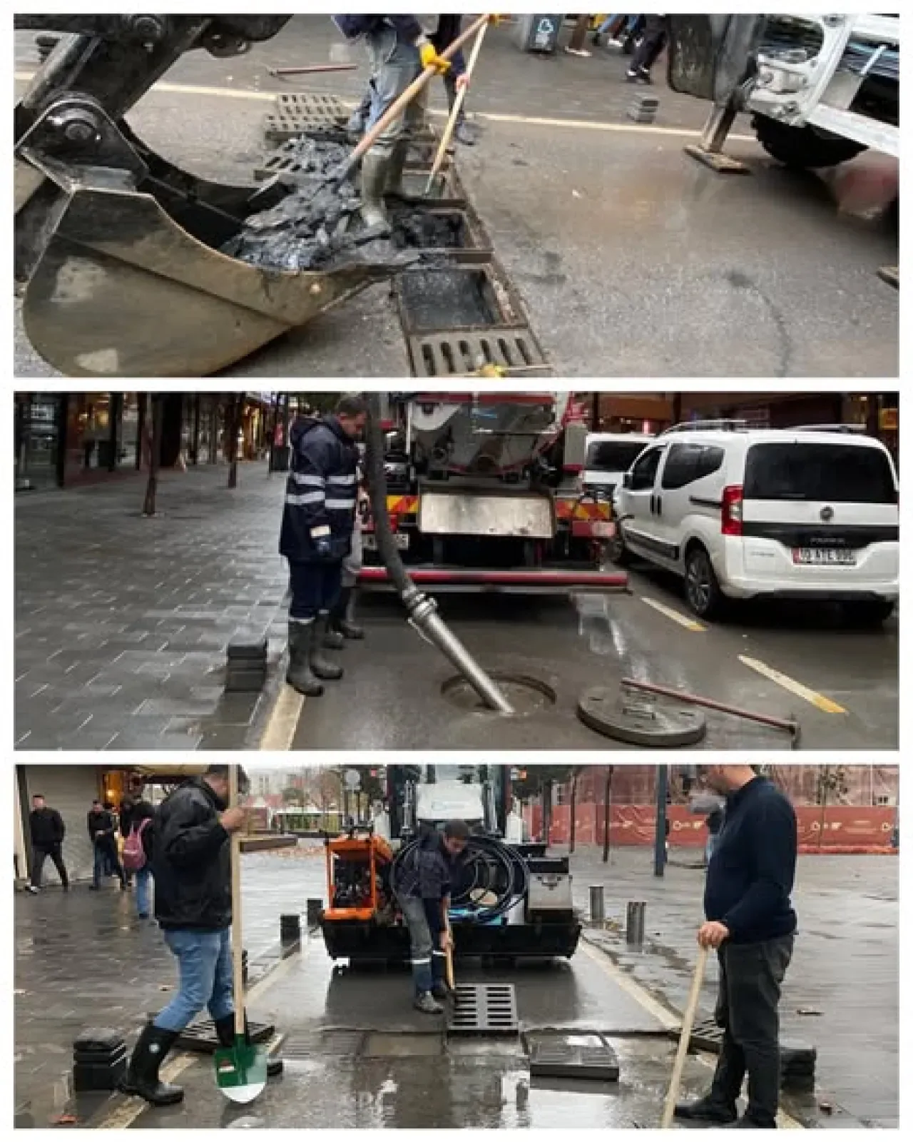 BASKİ Ekipleri, Balıkesir'de Yağmur Suyu Altyapısını Temizliyor BASKİ Ekipleri, Balıkesir'de Yağmur Suyu Altyapısını Temizliyor