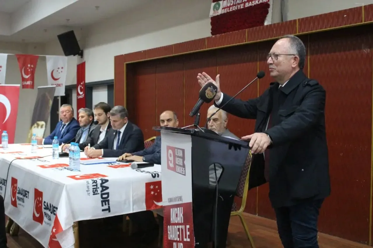 Saadet Partisi Ödemiş İlçe Teşkilatı 9. Olağan Kongresi'ni Gerçekleştirdi Saadet Partisi Ödemiş İlçe Teşkilatı 9. Olağan Kongresi'ni Gerçekleştirdi