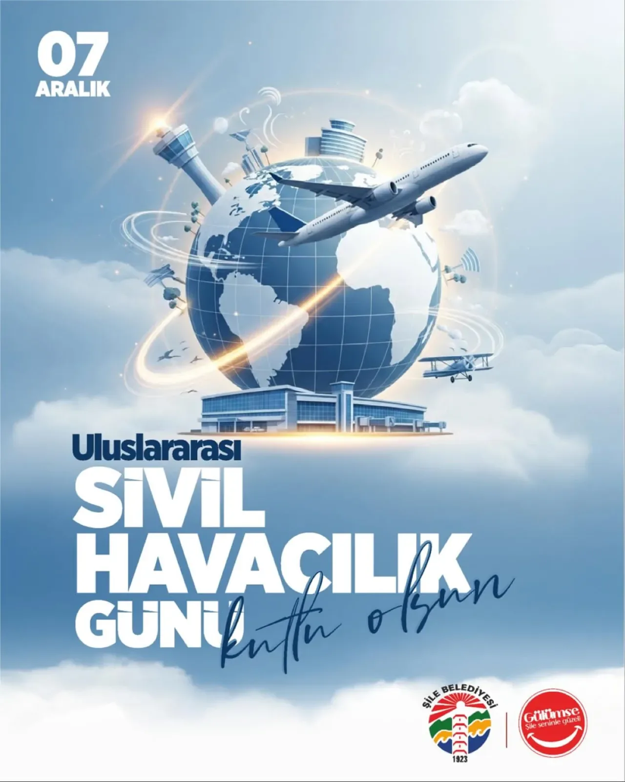 Şile Belediyesi, 7 Aralık Uluslararası Sivil Havacılık Günü'nü Kutladı Şile Belediyesi, 7 Aralık Uluslararası Sivil Havacılık Günü'nü Kutladı