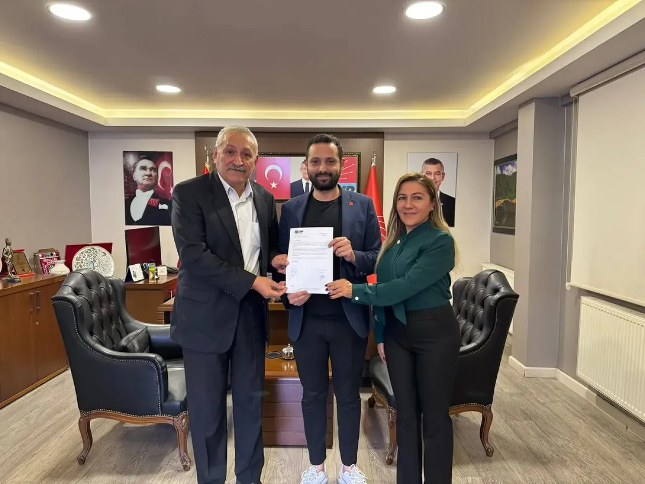 CHP Sancaktepe'de Fatih Mahallesi Komite Başkanlığına Atama CHP Sancaktepe'de Fatih Mahallesi Komite Başkanlığına Atama