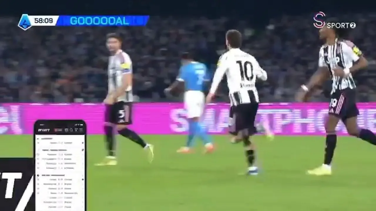 Kenan Yıldız, Juventus Adına Napoli Ağlarını Sarsarak Skora Denge Getirdi Kenan Yıldız, Juventus Adına Napoli Ağlarını Sarsarak Skora Denge Getirdi