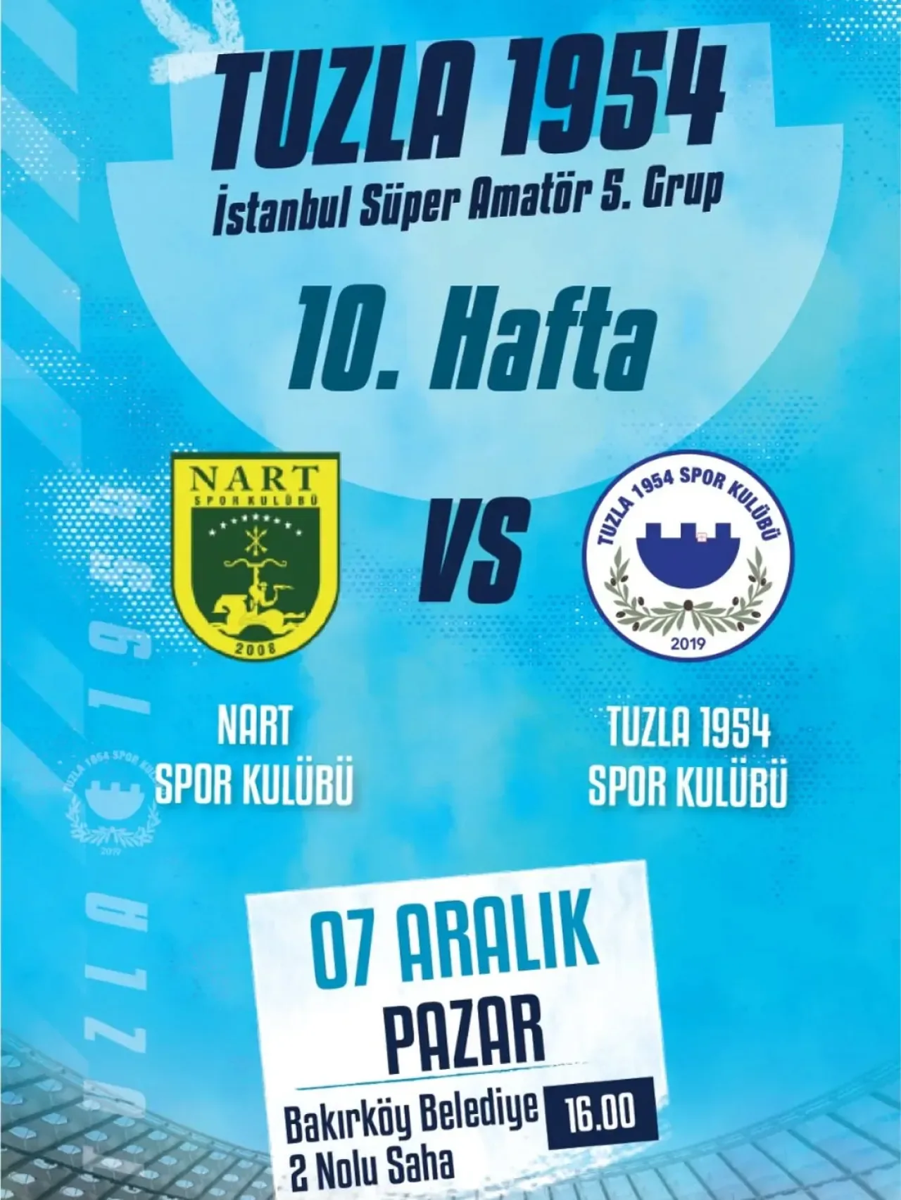 İstanbul Tuzla Spor, Nart Spor'u 2-0 Mağlup Etti İstanbul Tuzla Spor, Nart Spor'u 2-0 Mağlup Etti