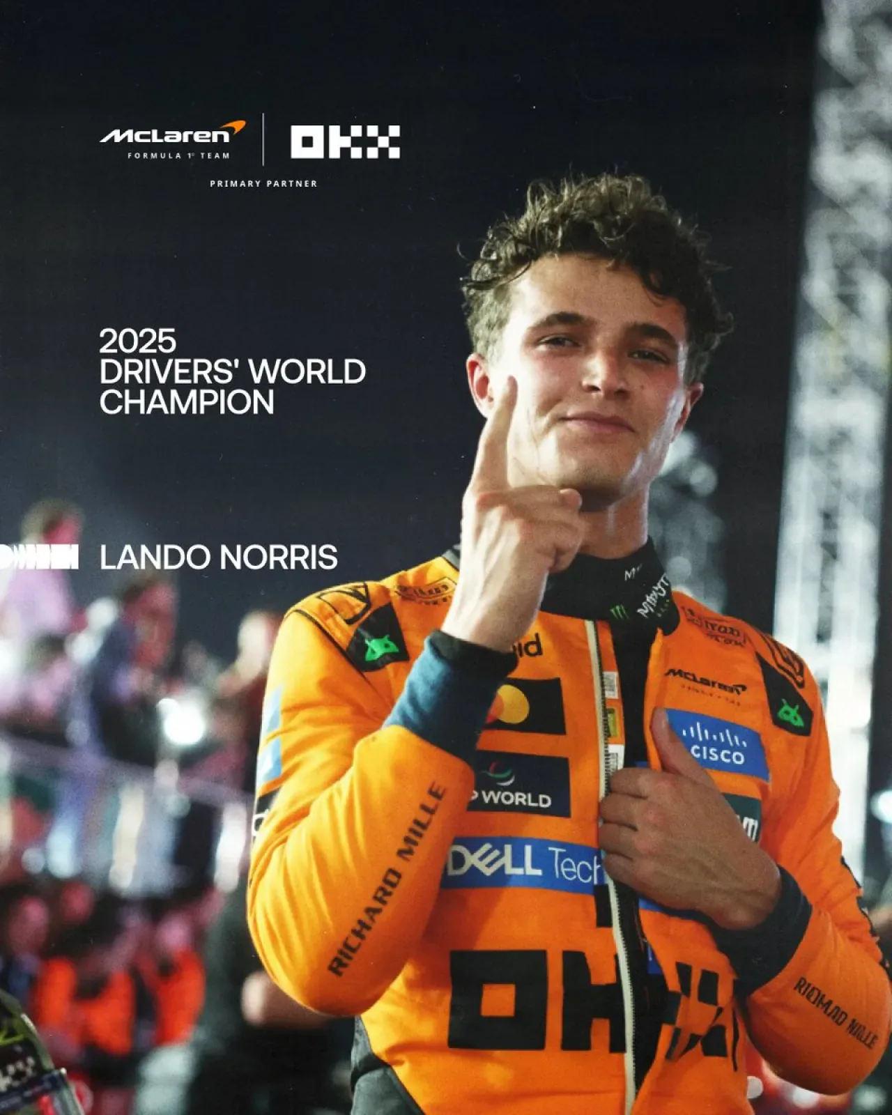 LANDO NORRIS 2025 Formula 1 Dünya Şampiyonu İlan Edildi LANDO NORRIS 2025 Formula 1 Dünya Şampiyonu İlan Edildi