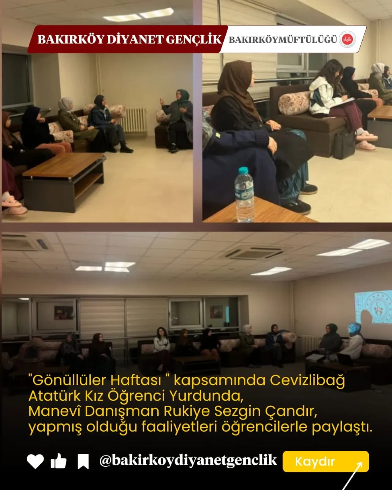 Bakırköy Müftülüğü'nden Dünya Gönüllüler Günü'nde Anlamlı Program Bakırköy Müftülüğü'nden Dünya Gönüllüler Günü'nde Anlamlı Program